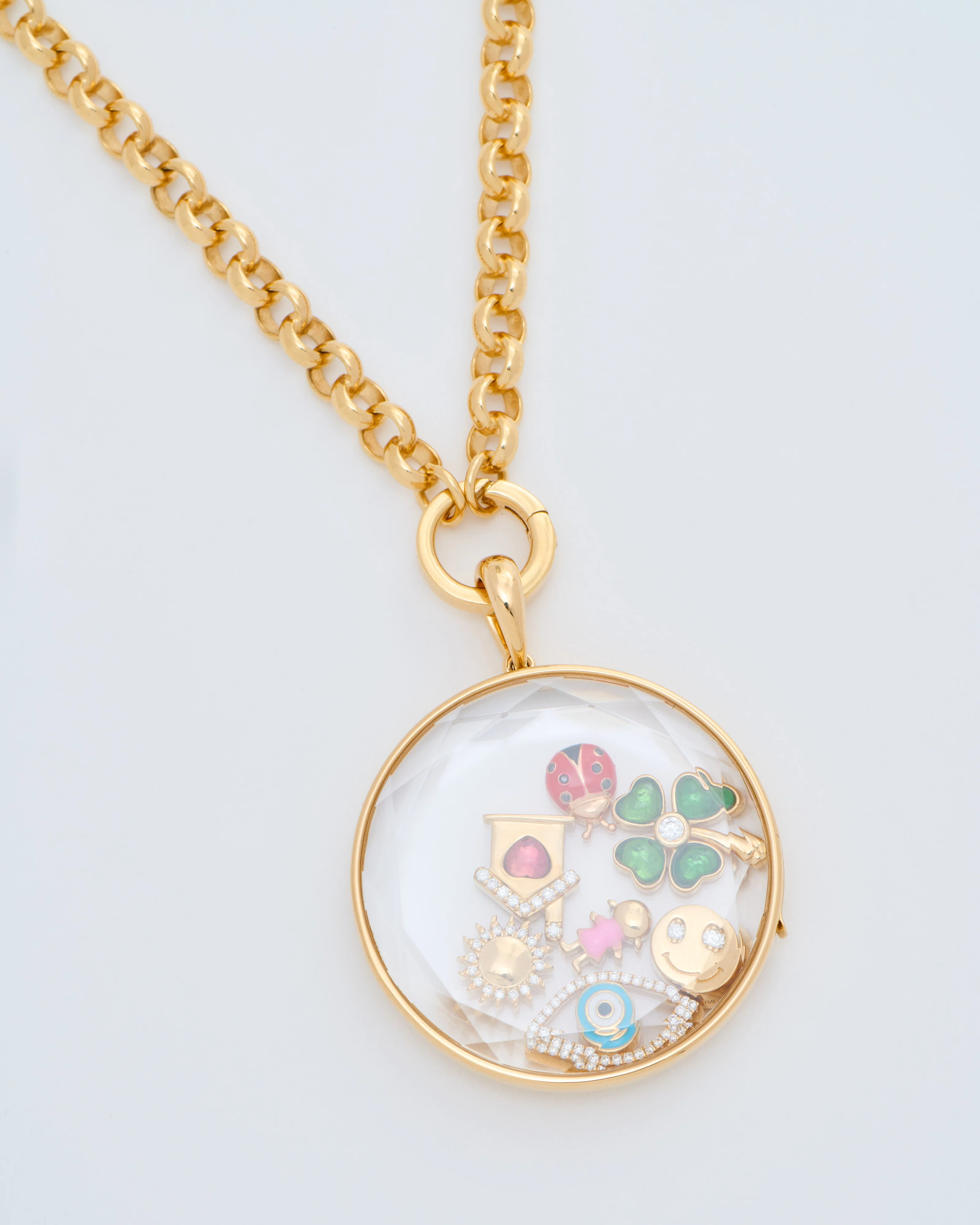 jupiter belcher locket necklace set - Image 4