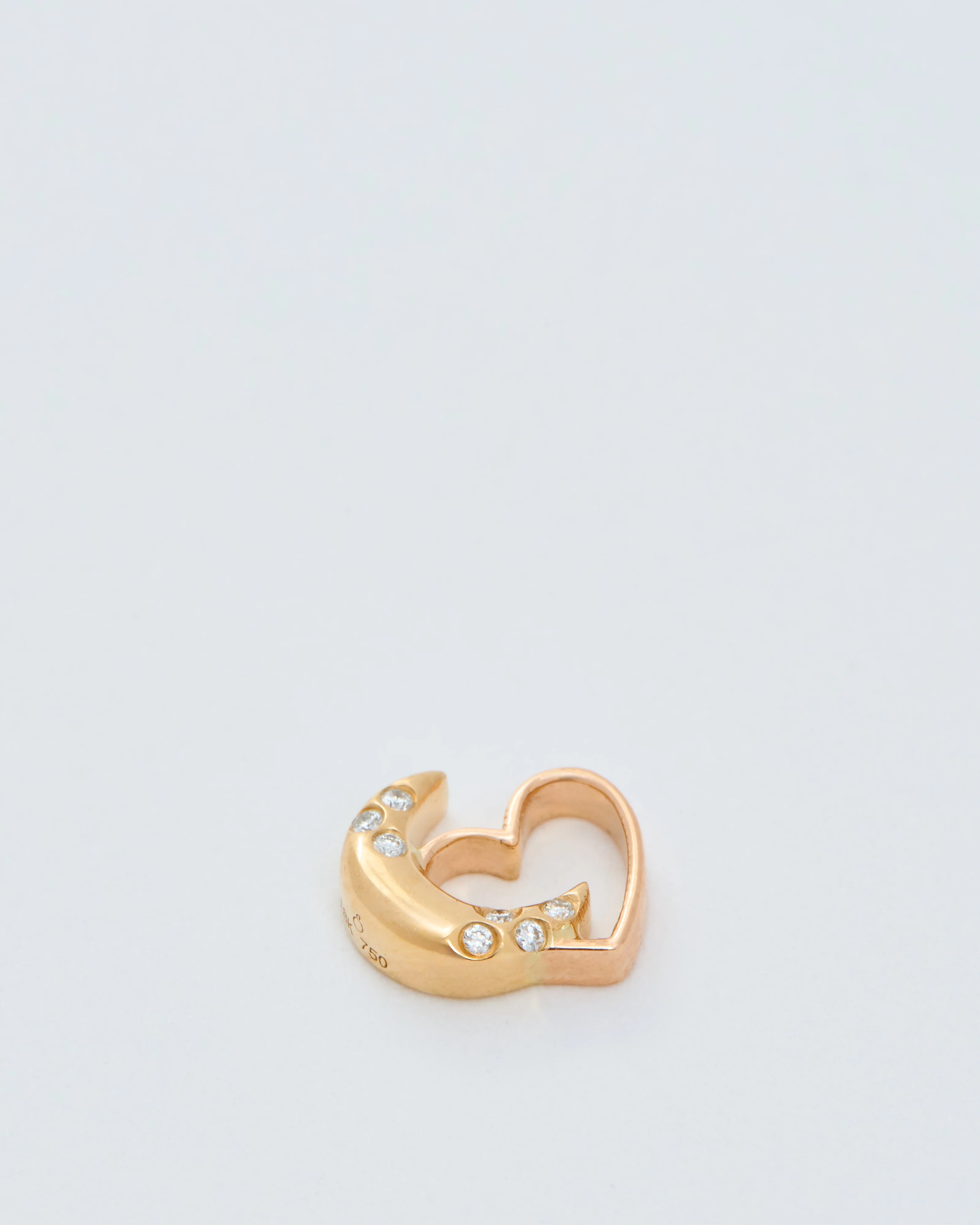 love you to the moon charm - Image 2