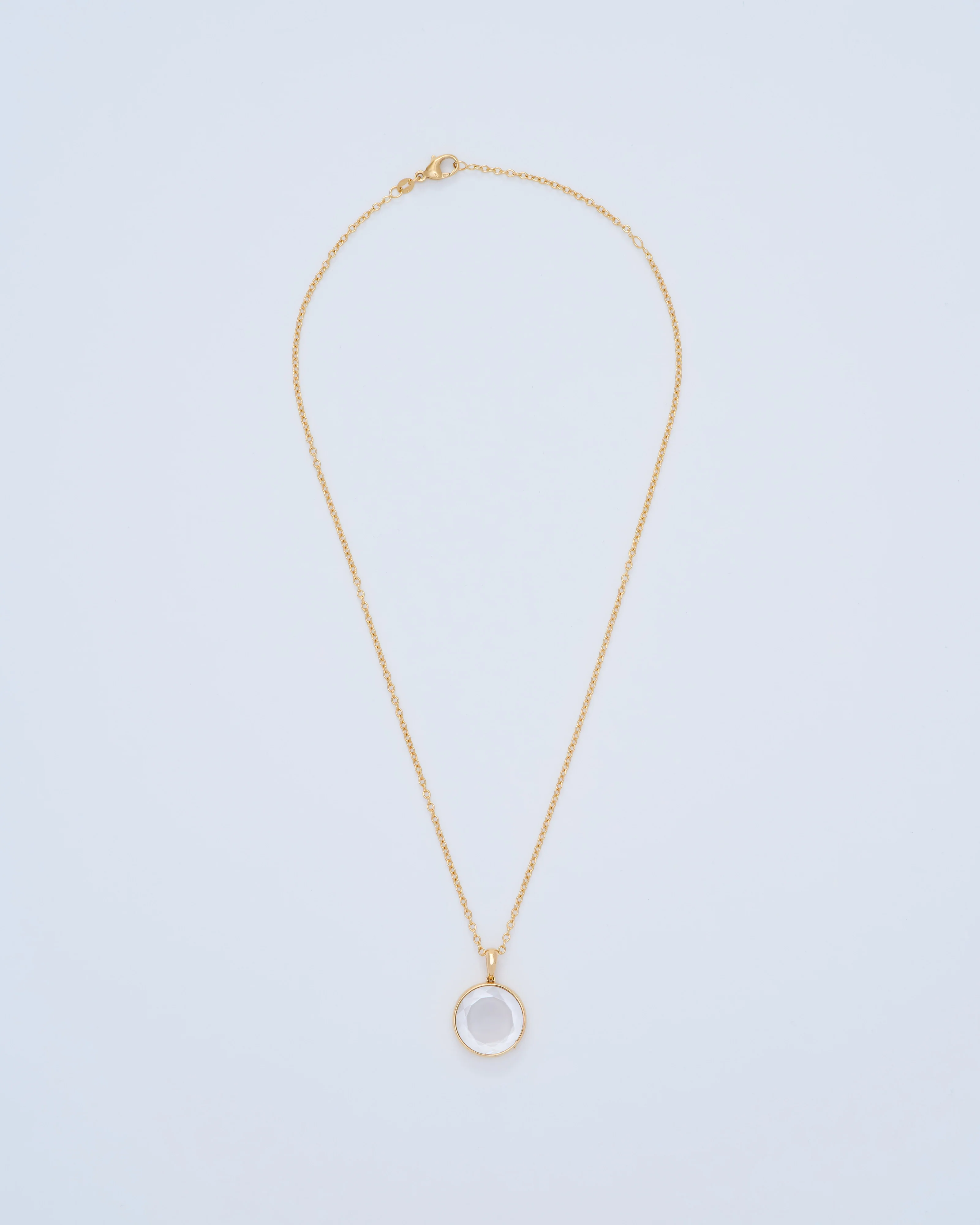 midi round rolo locket necklace set - Image 8