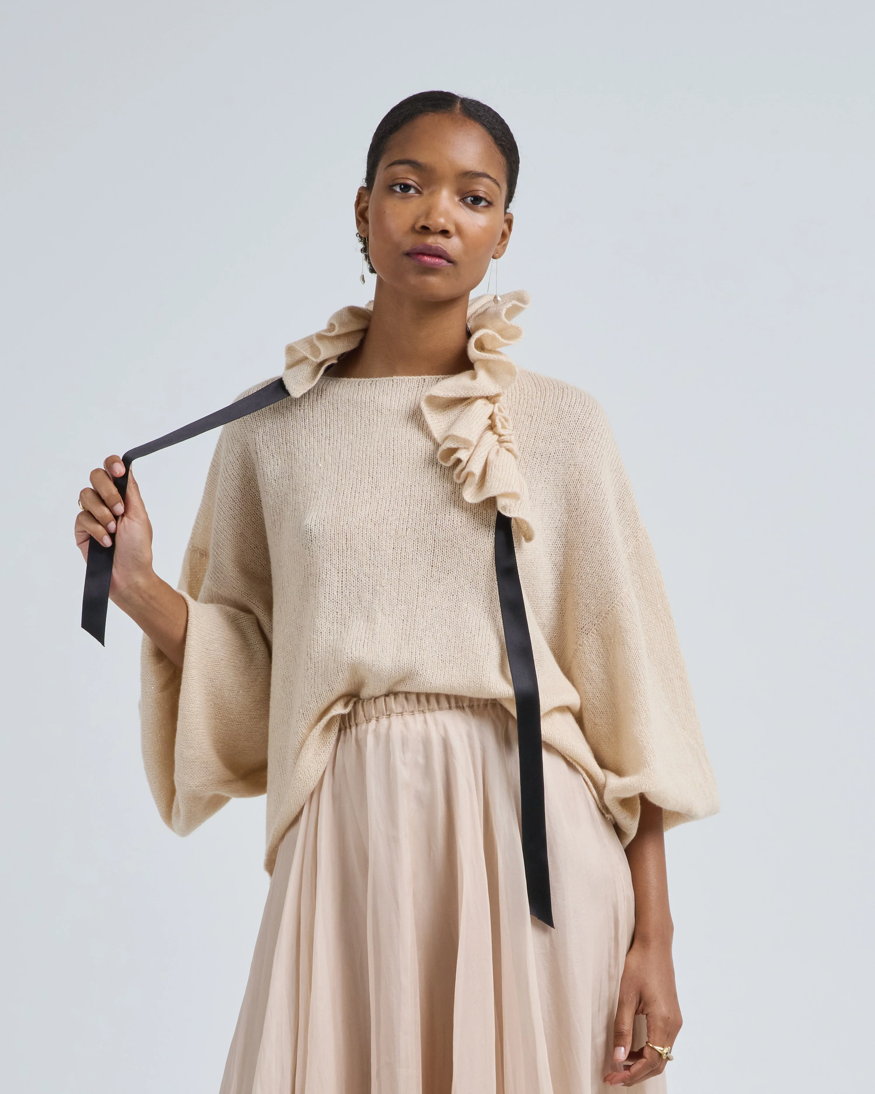 cashmere/lurex sweater - Image 4