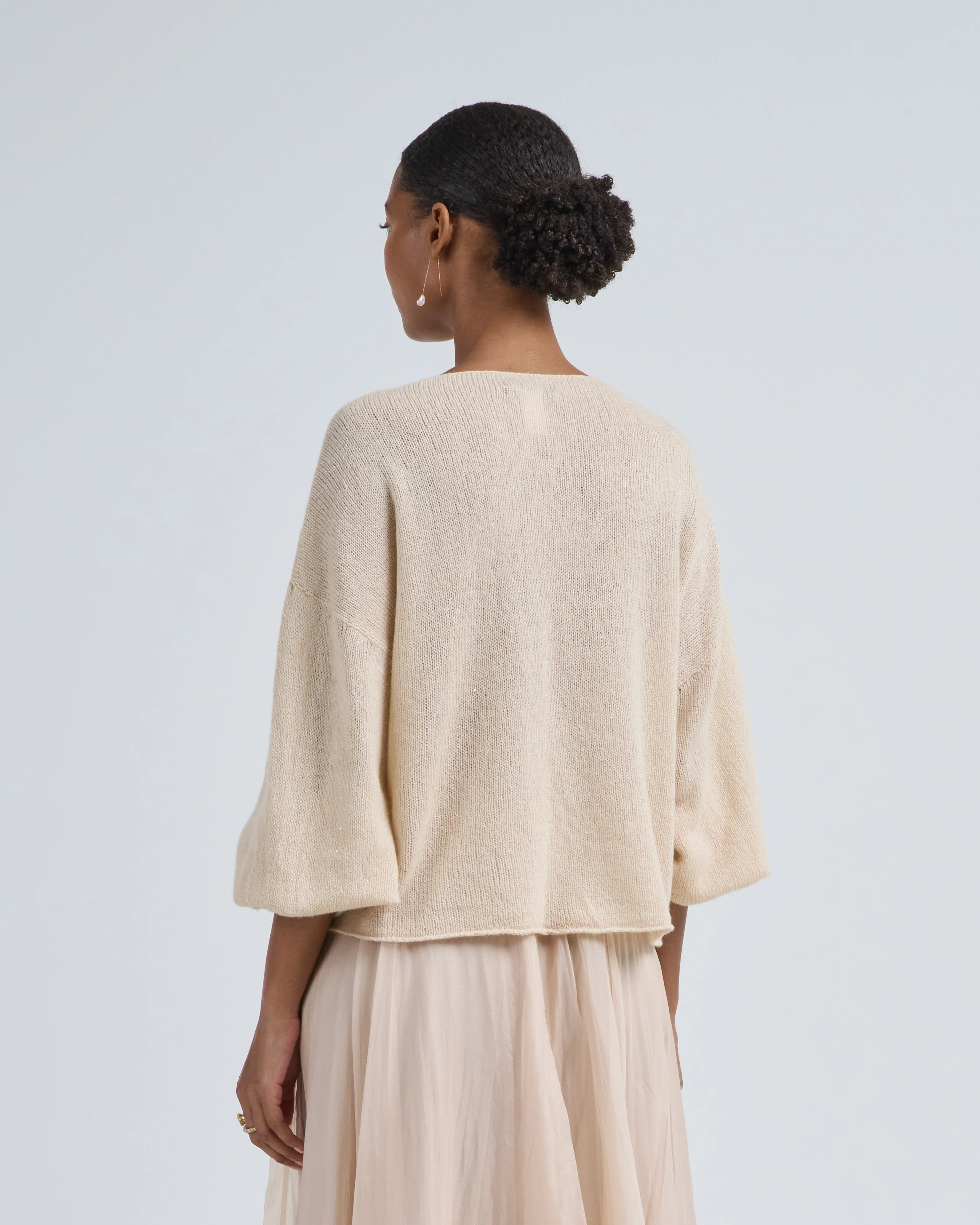 cashmere/lurex sweater - Image 5