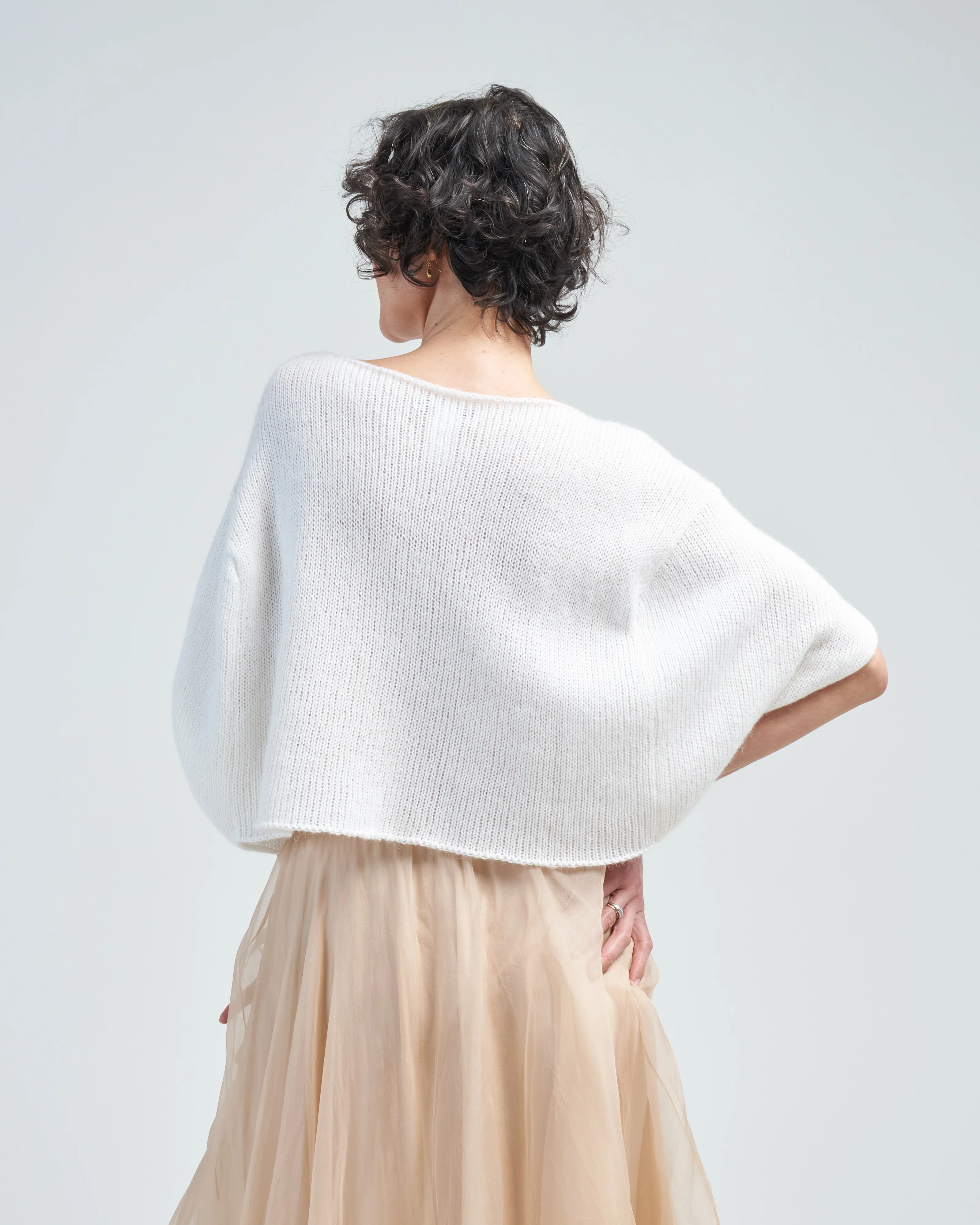 cotton blend knit top - Image 5