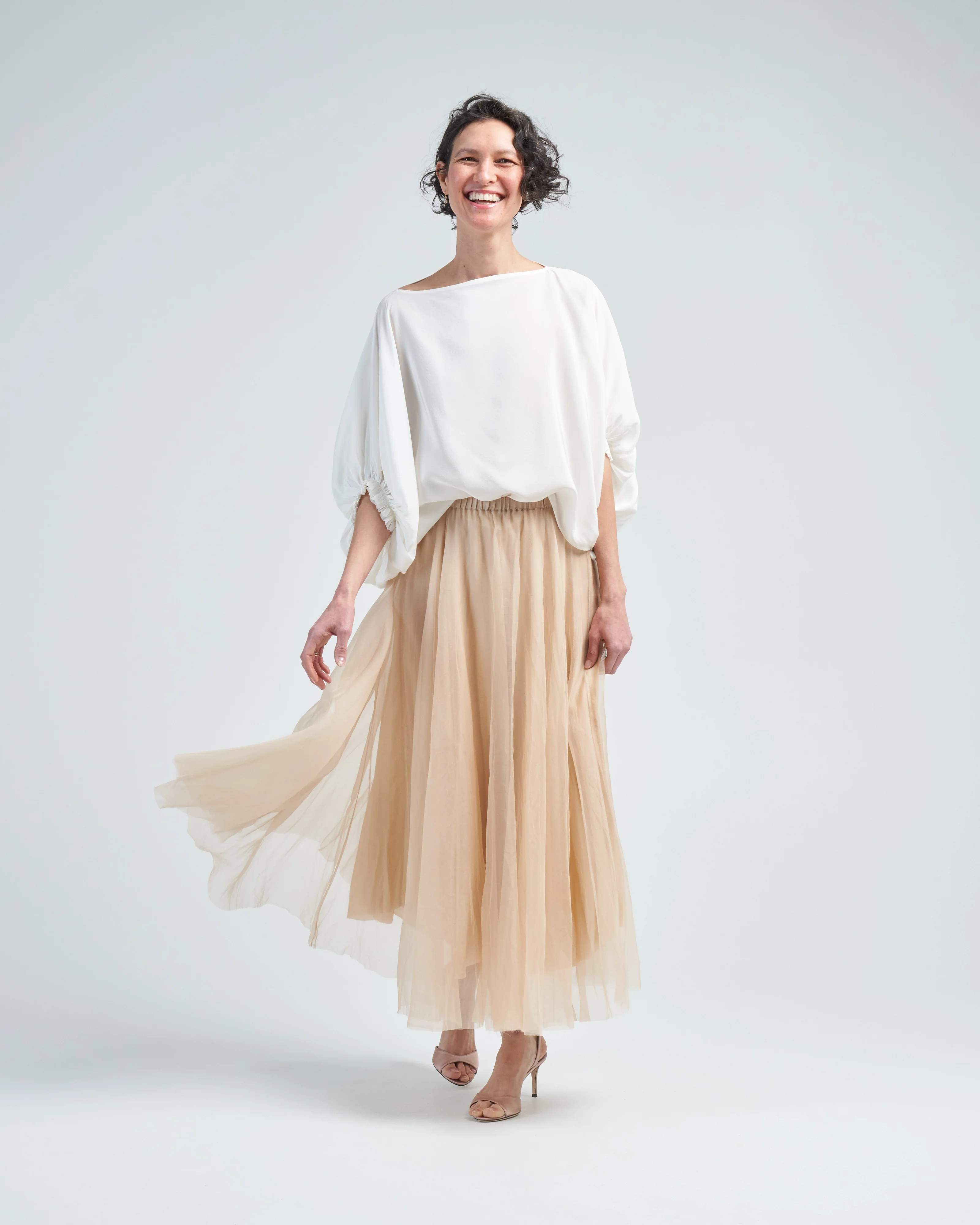 crepe de chine top - Image 2