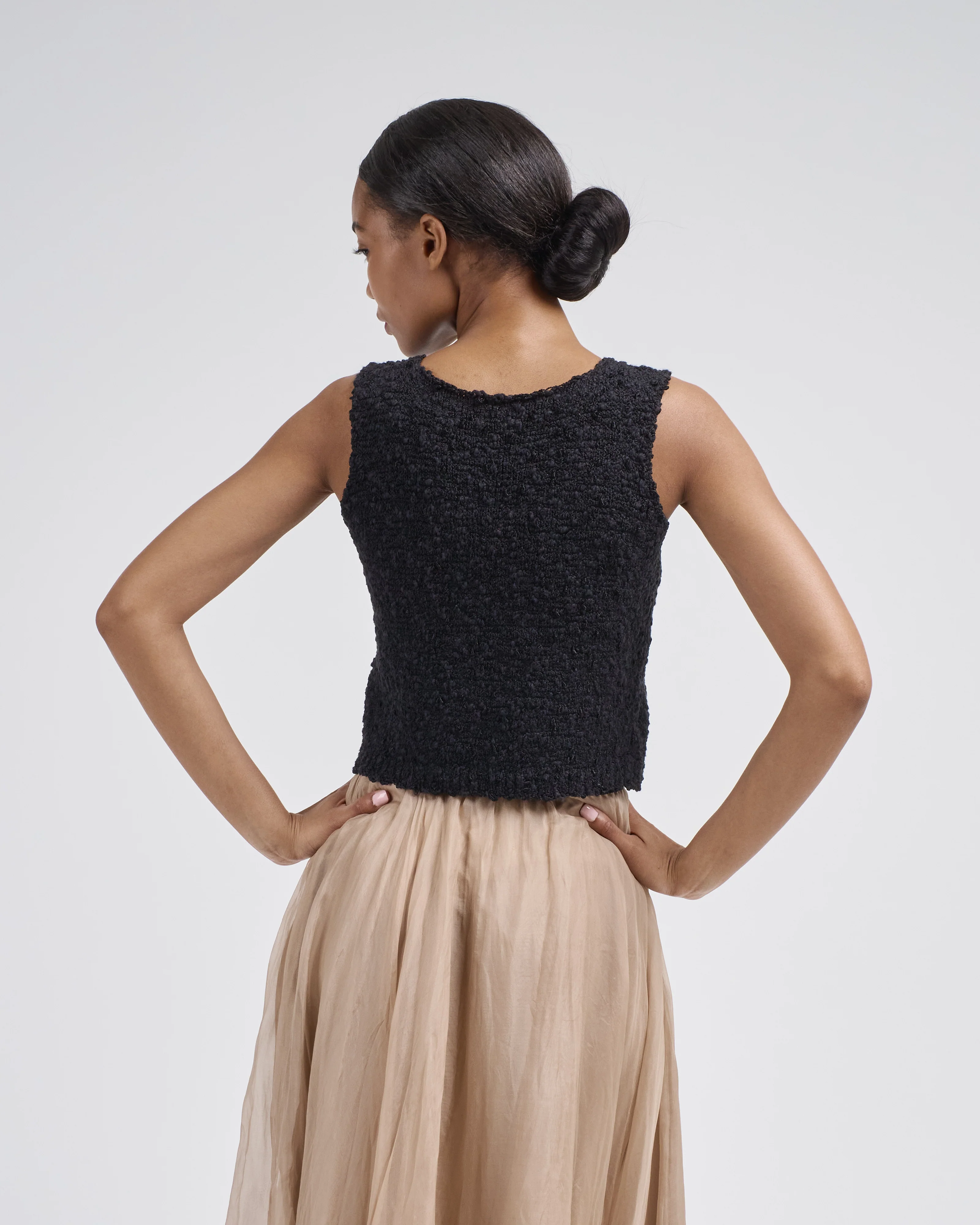 crop sleeveless knit - Image 5