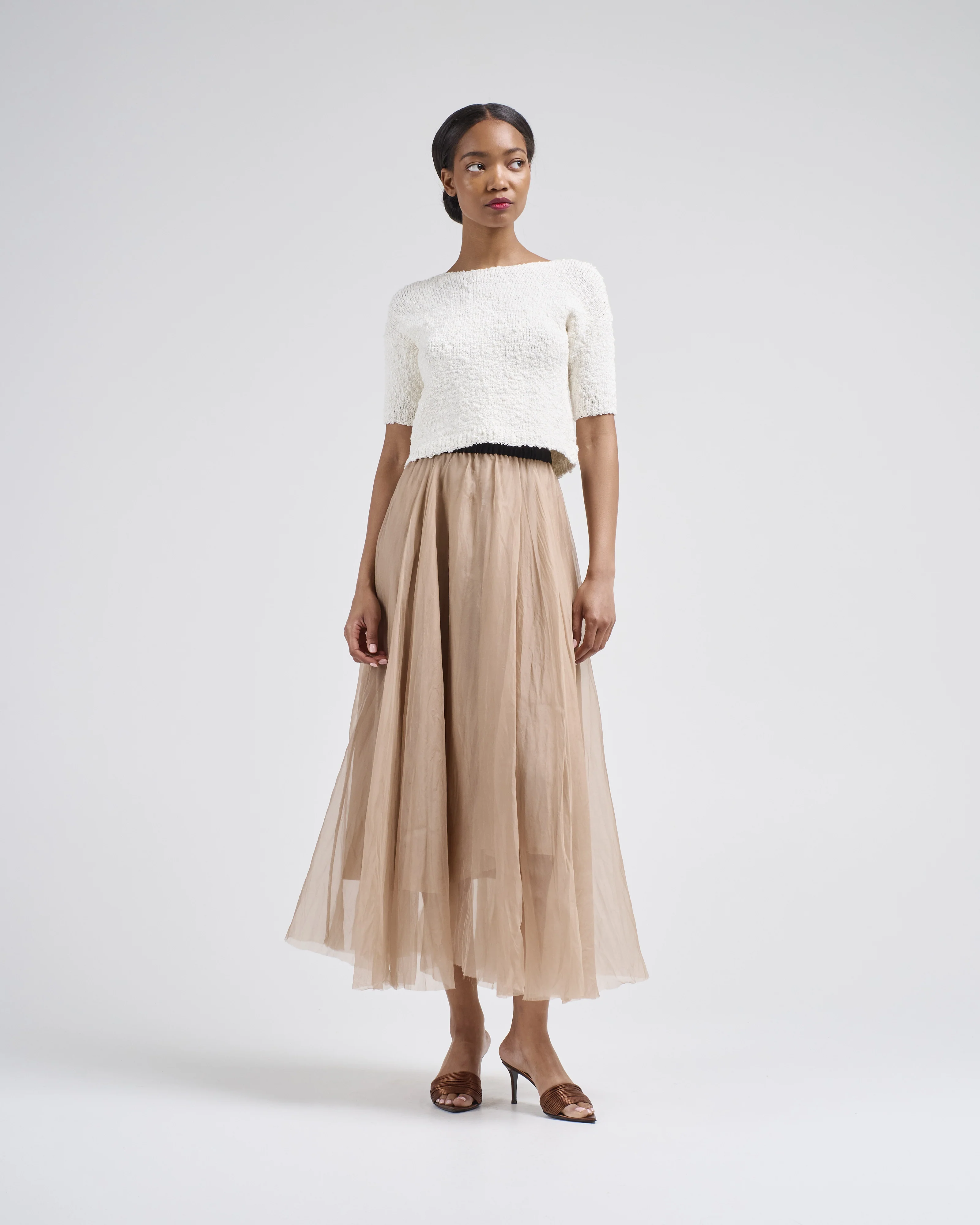 knit elbow top - Image 2