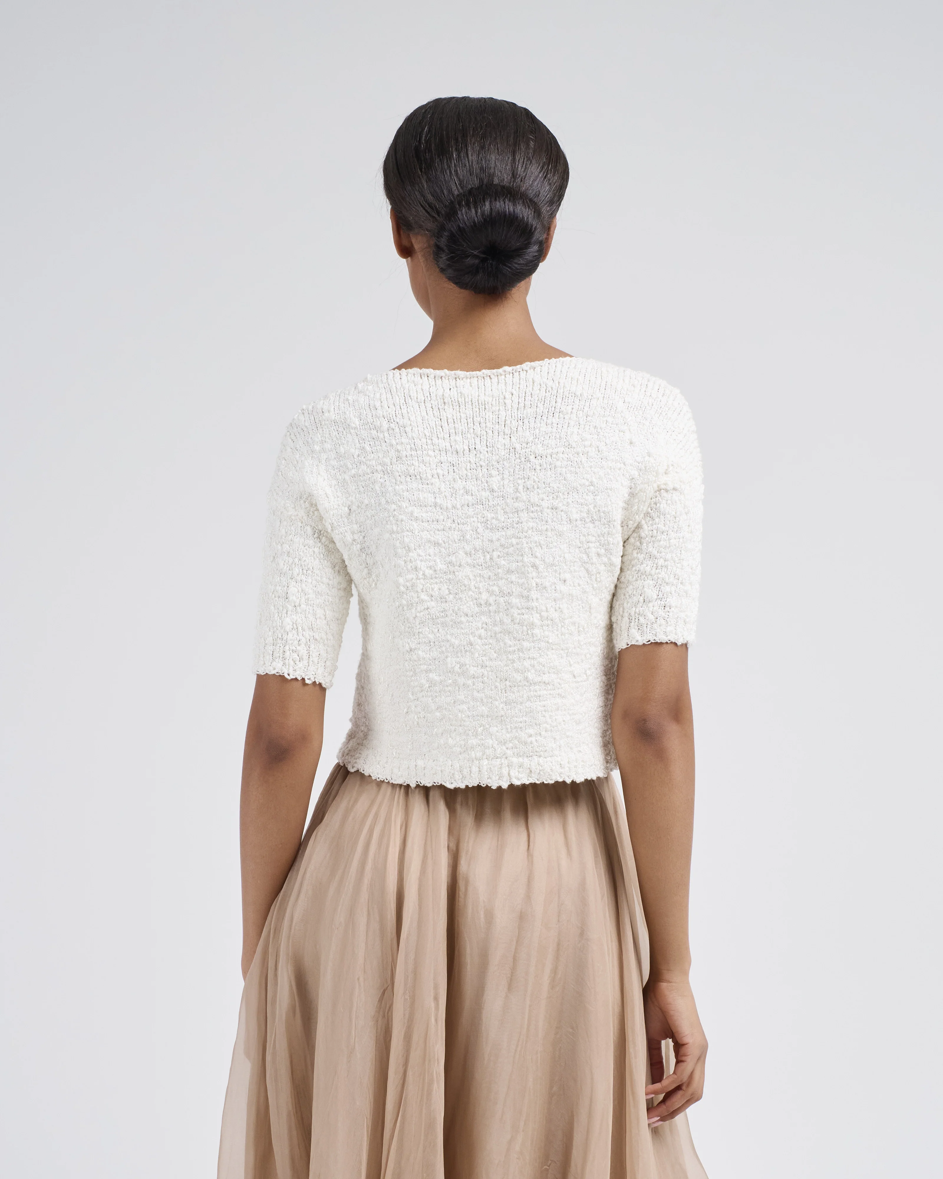 knit elbow top - Image 4
