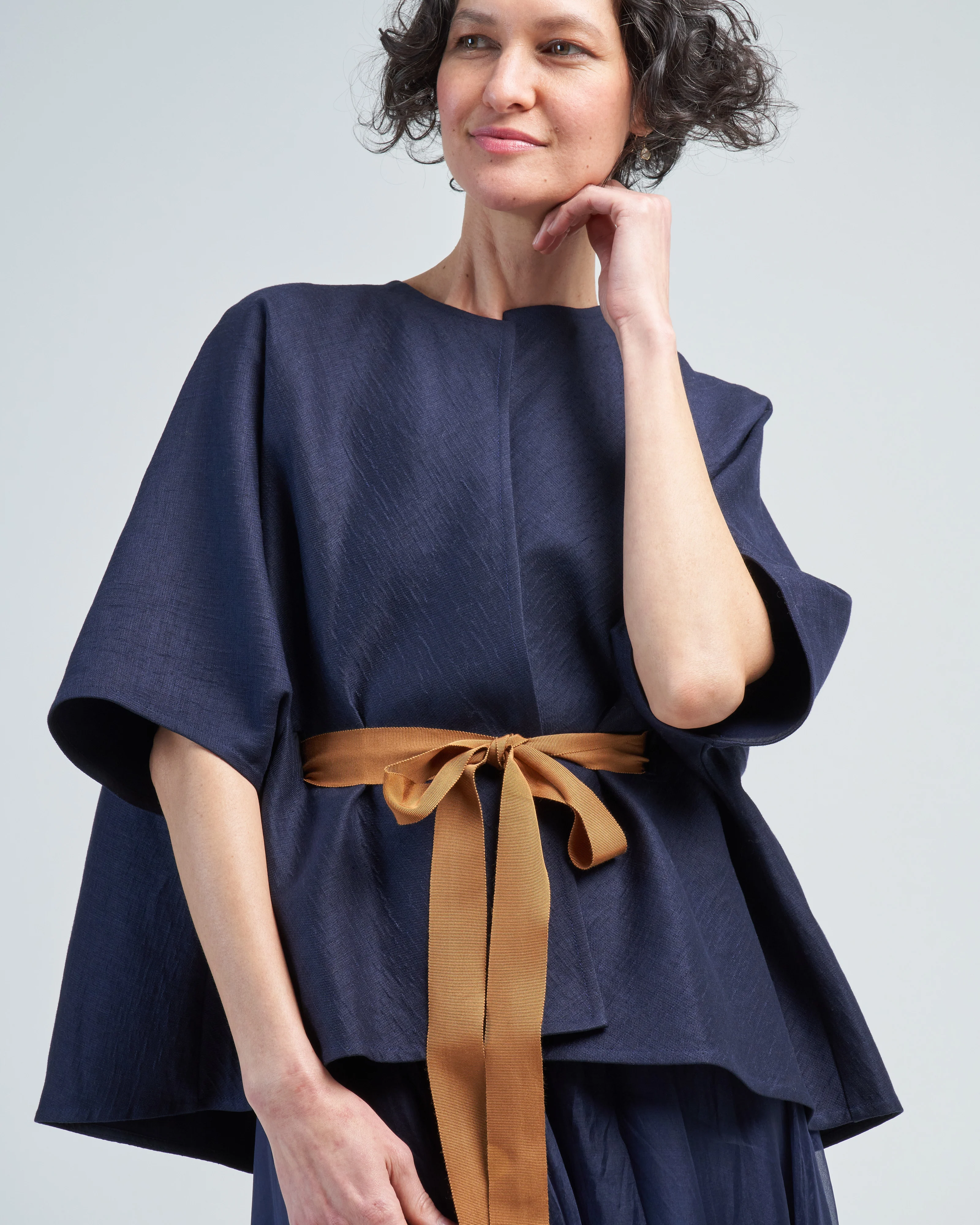 linen blend jacket - Image 5