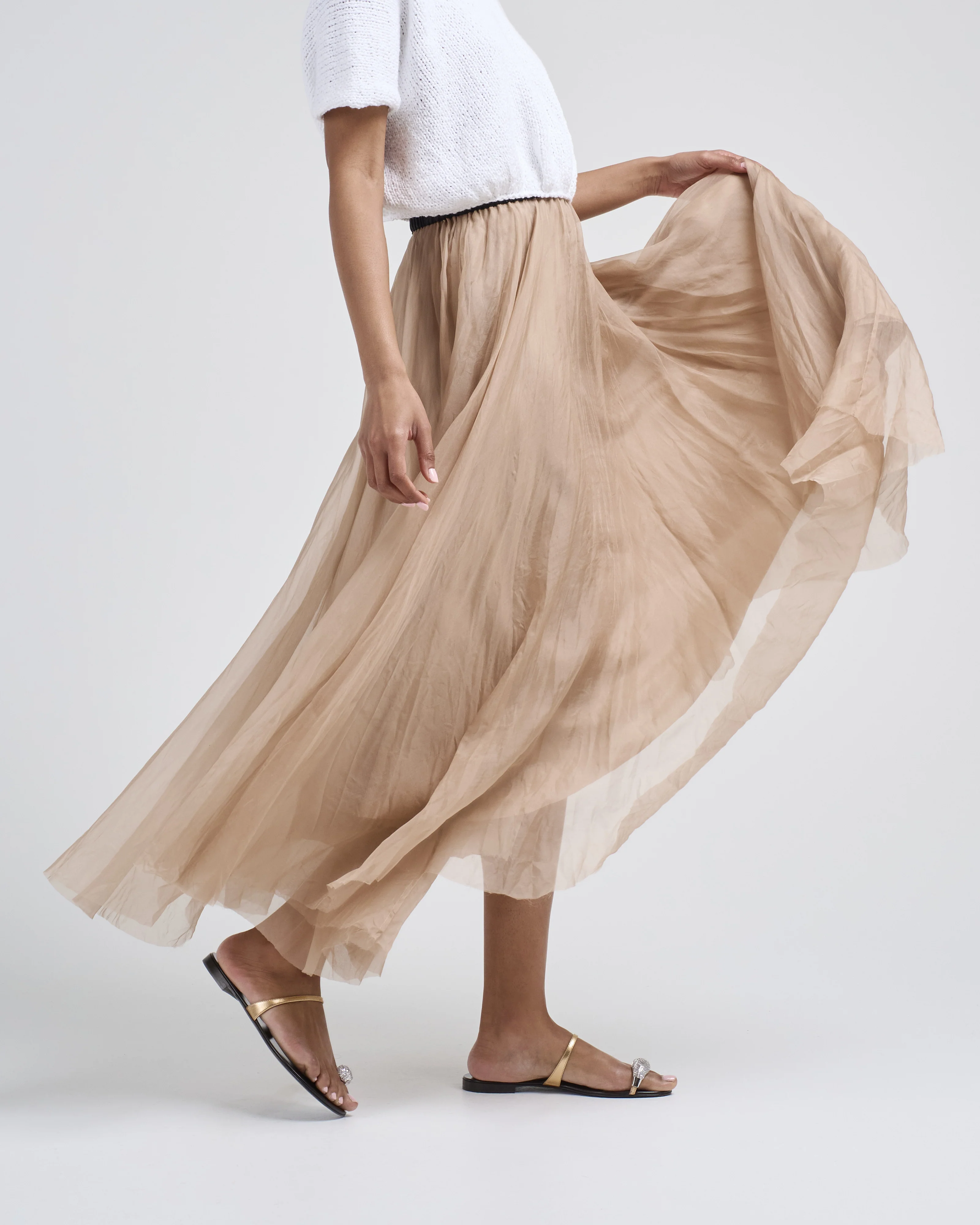 silk organza skirt - Image 4