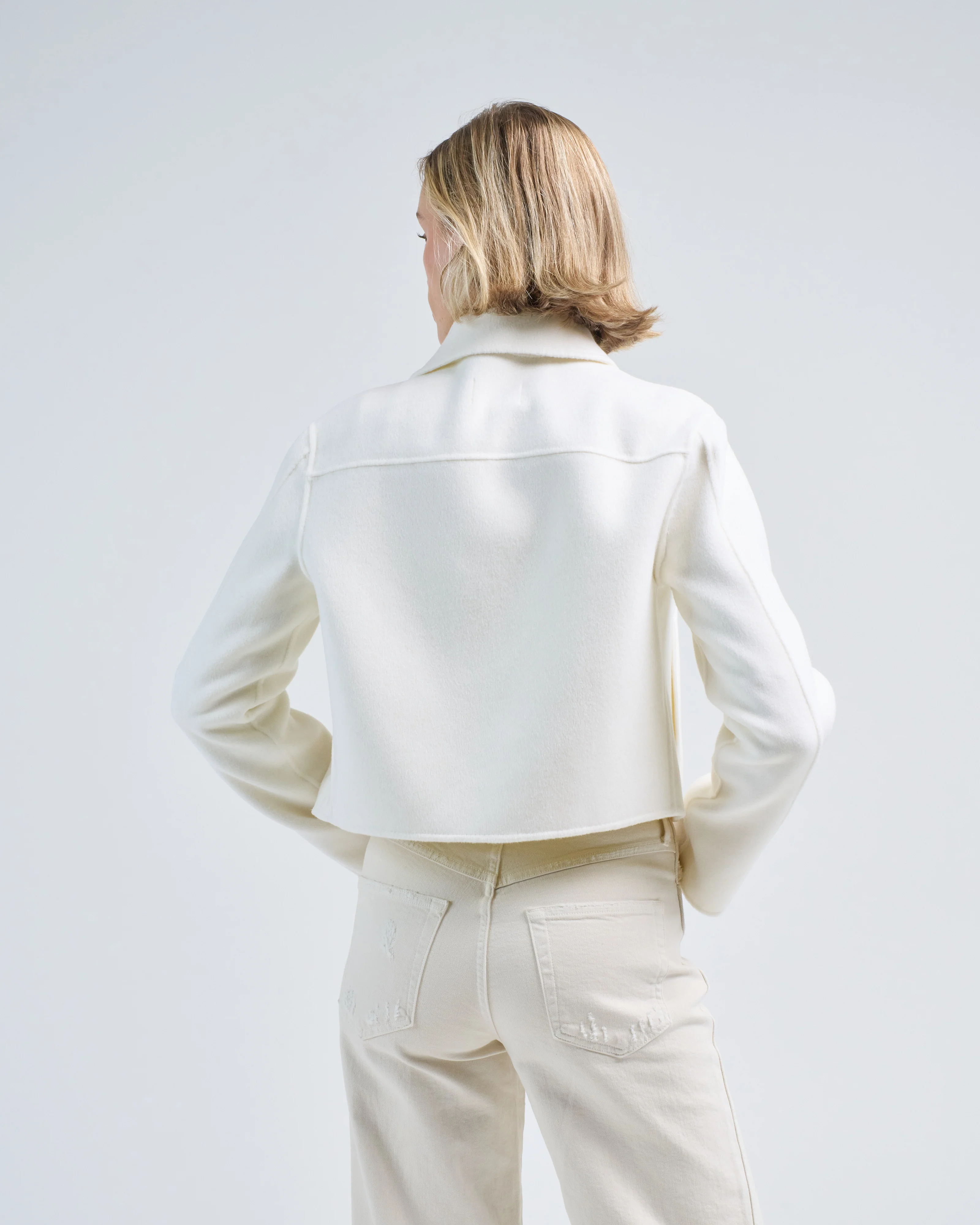 short boxy coat - Image 5