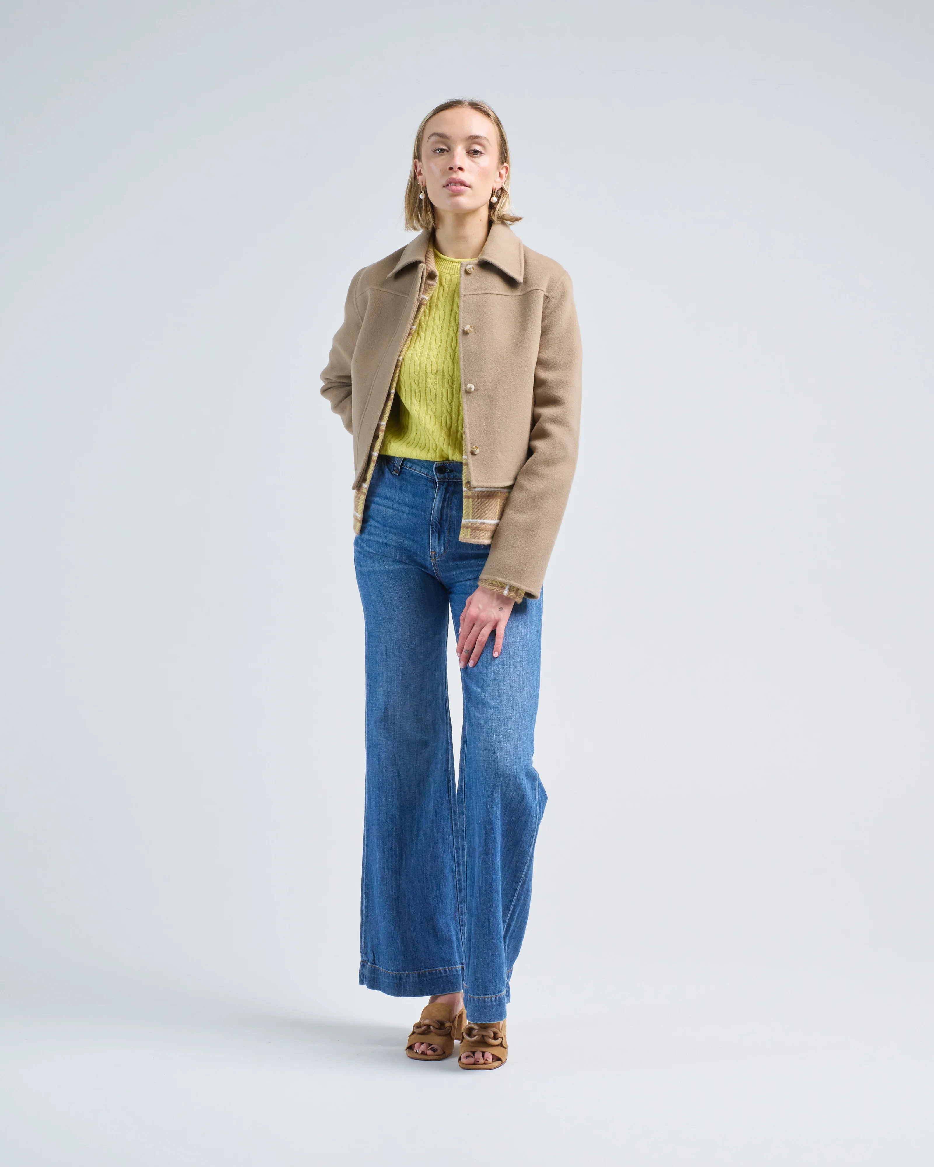 short boxy coat - Image 2
