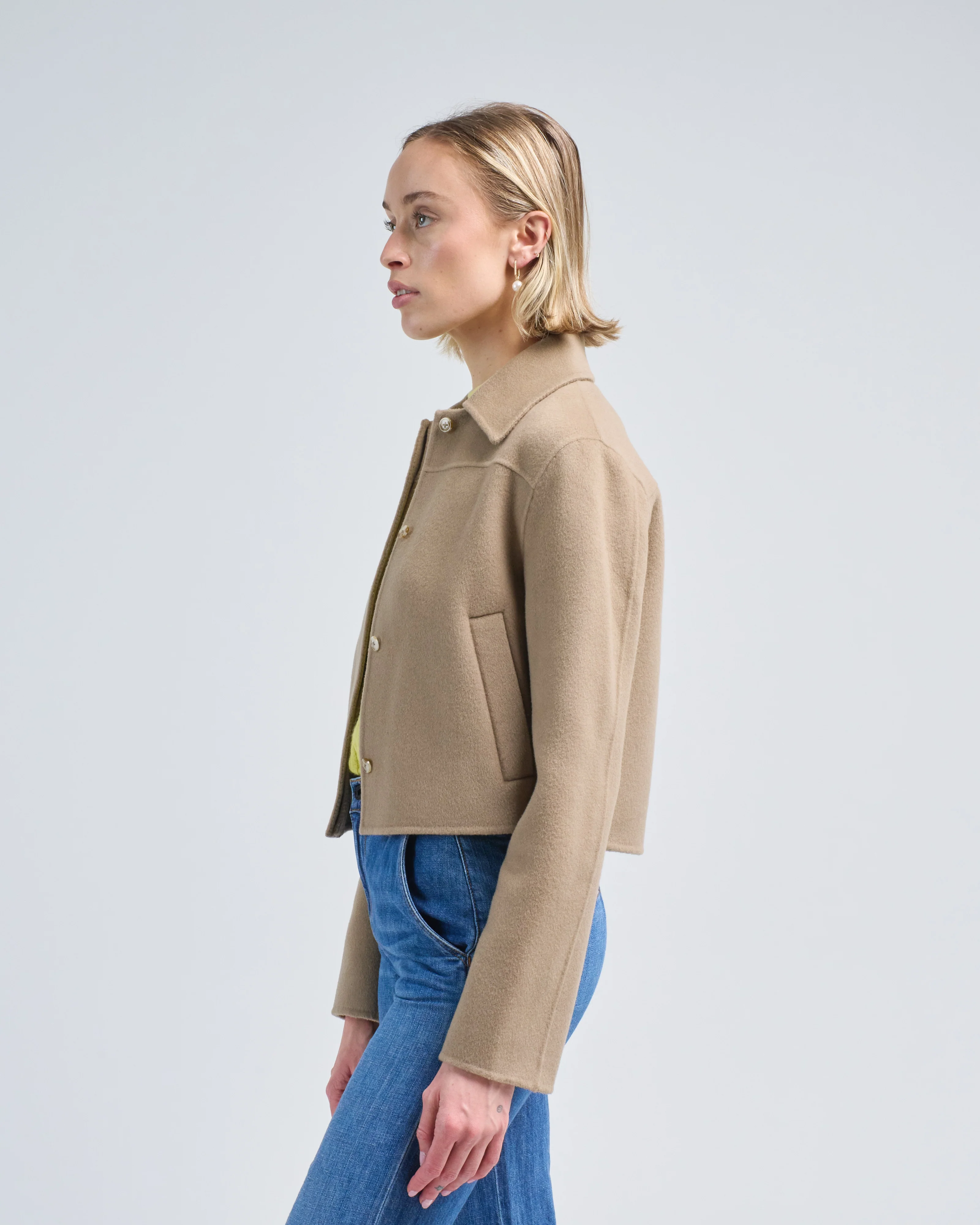 short boxy coat - Image 3
