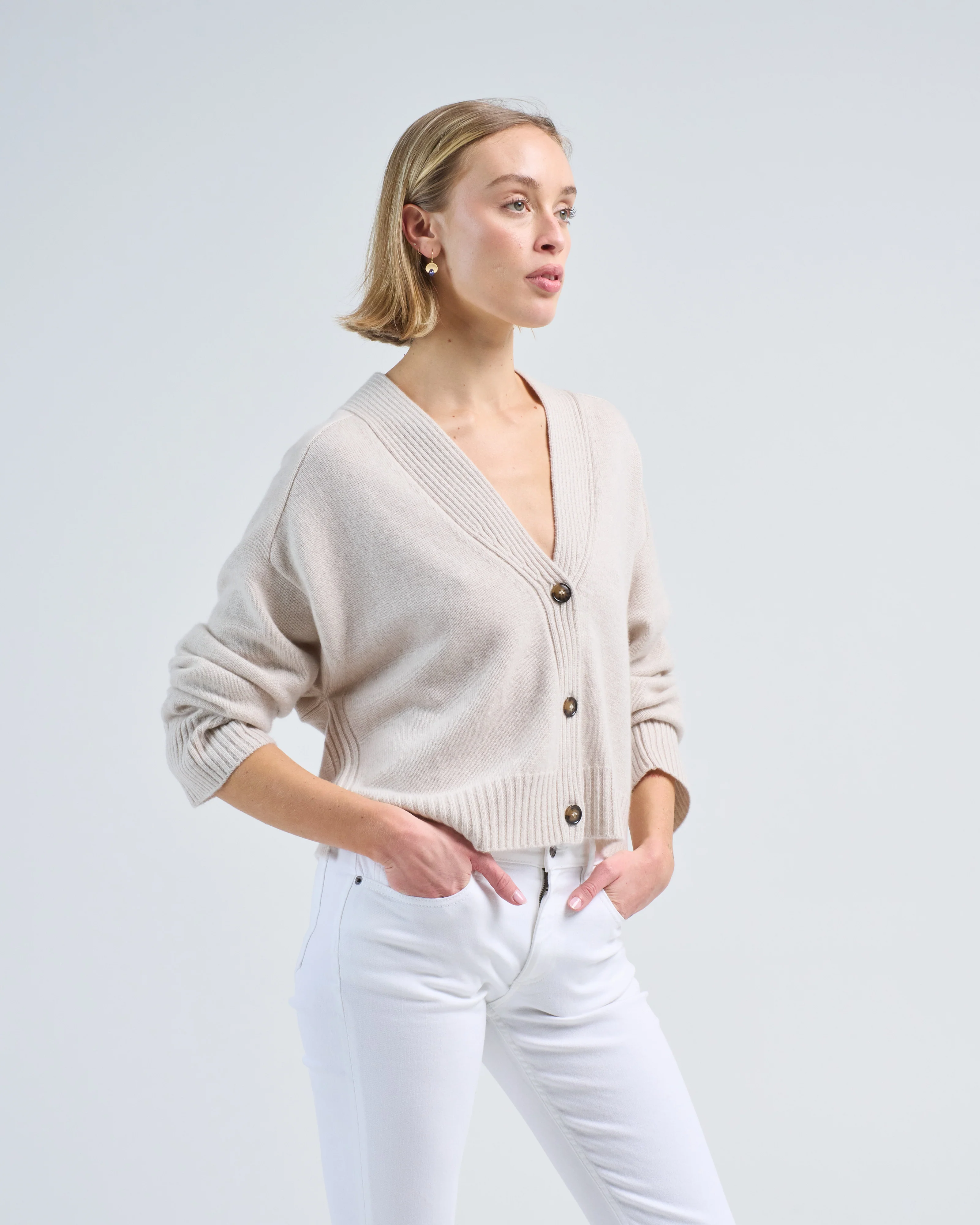 v neck cardigan - Image 3