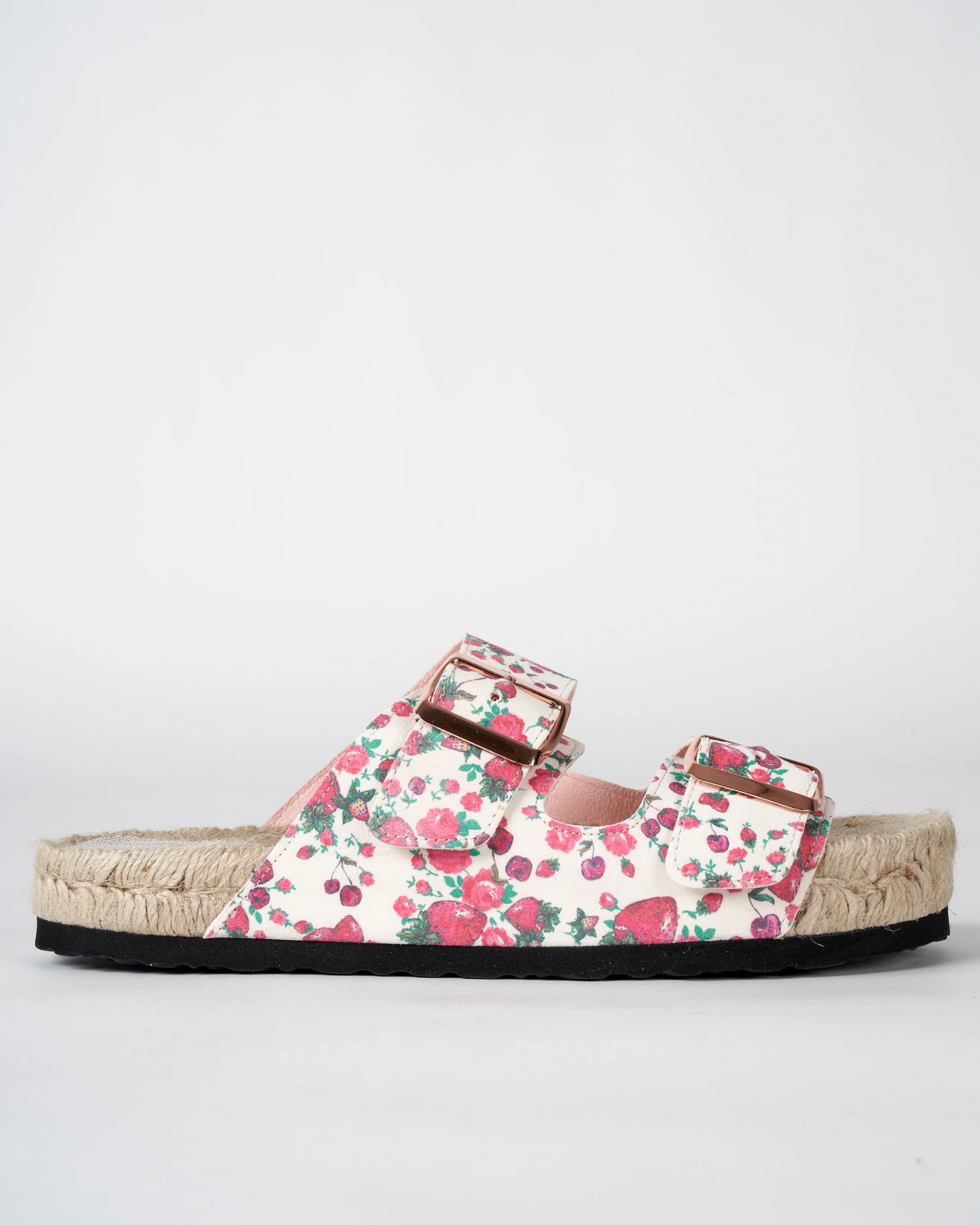 nordic sandals - berry cherry flat sandal - Image 2