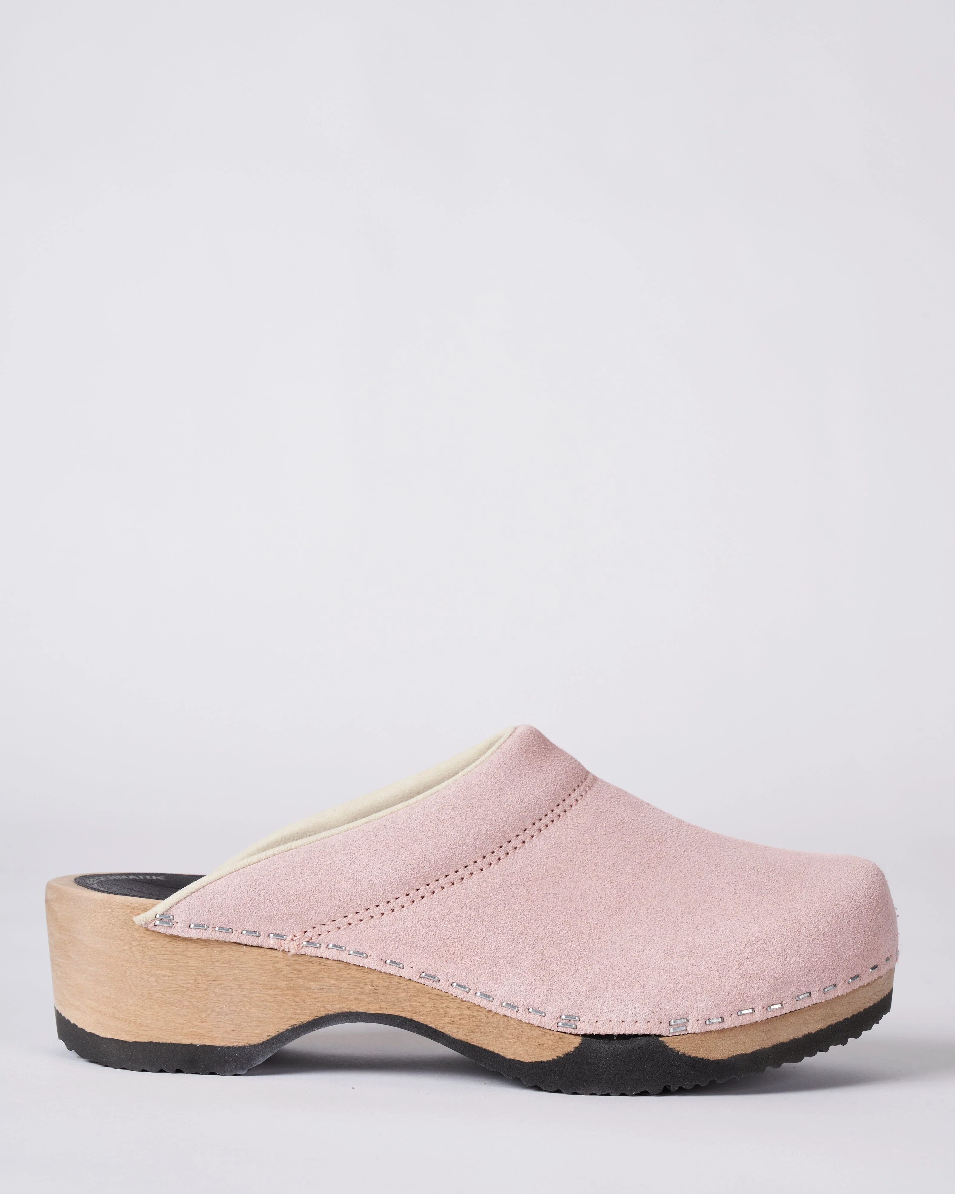 embla clog - salmon suede - Image 2