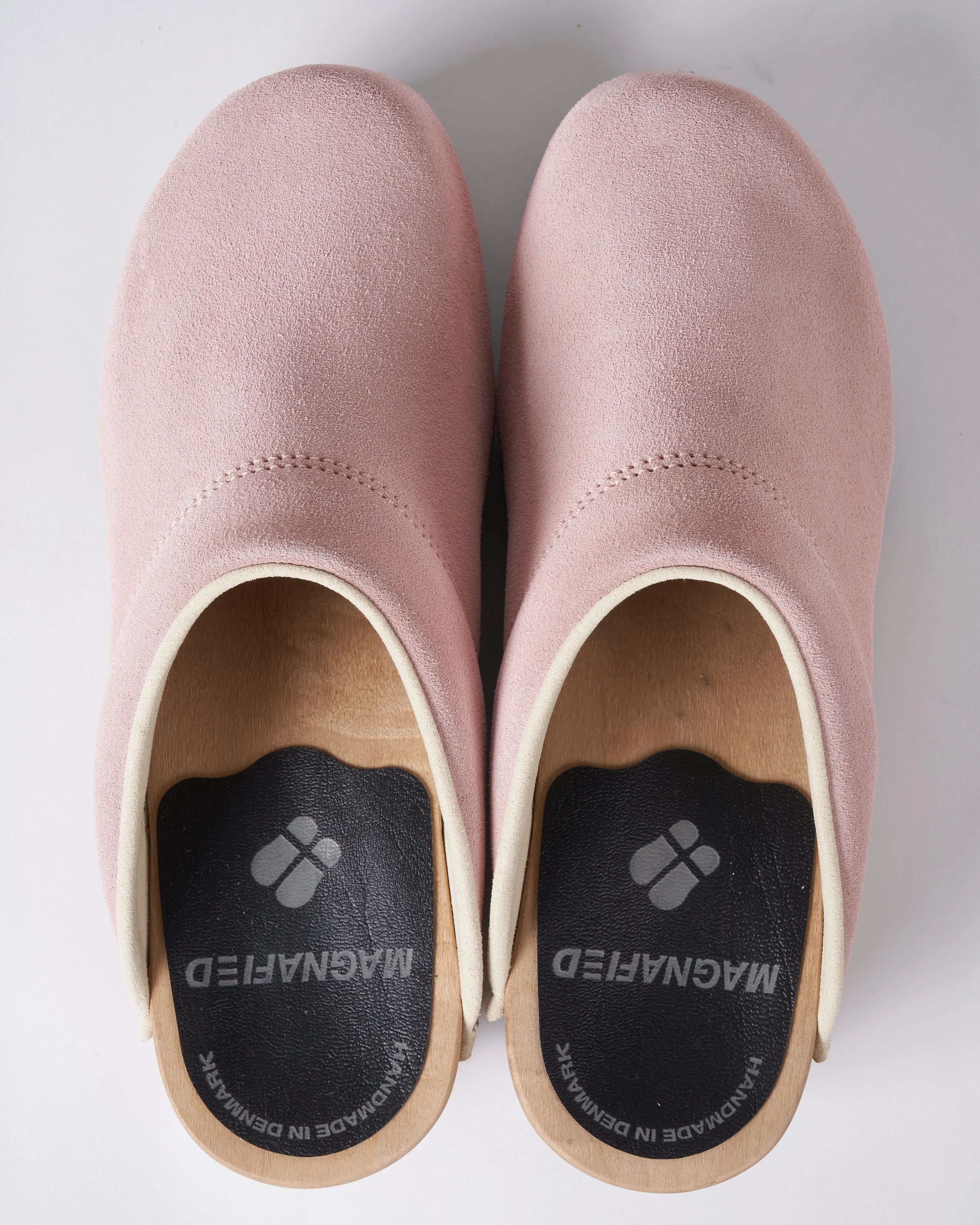 embla clog - salmon suede - Image 3