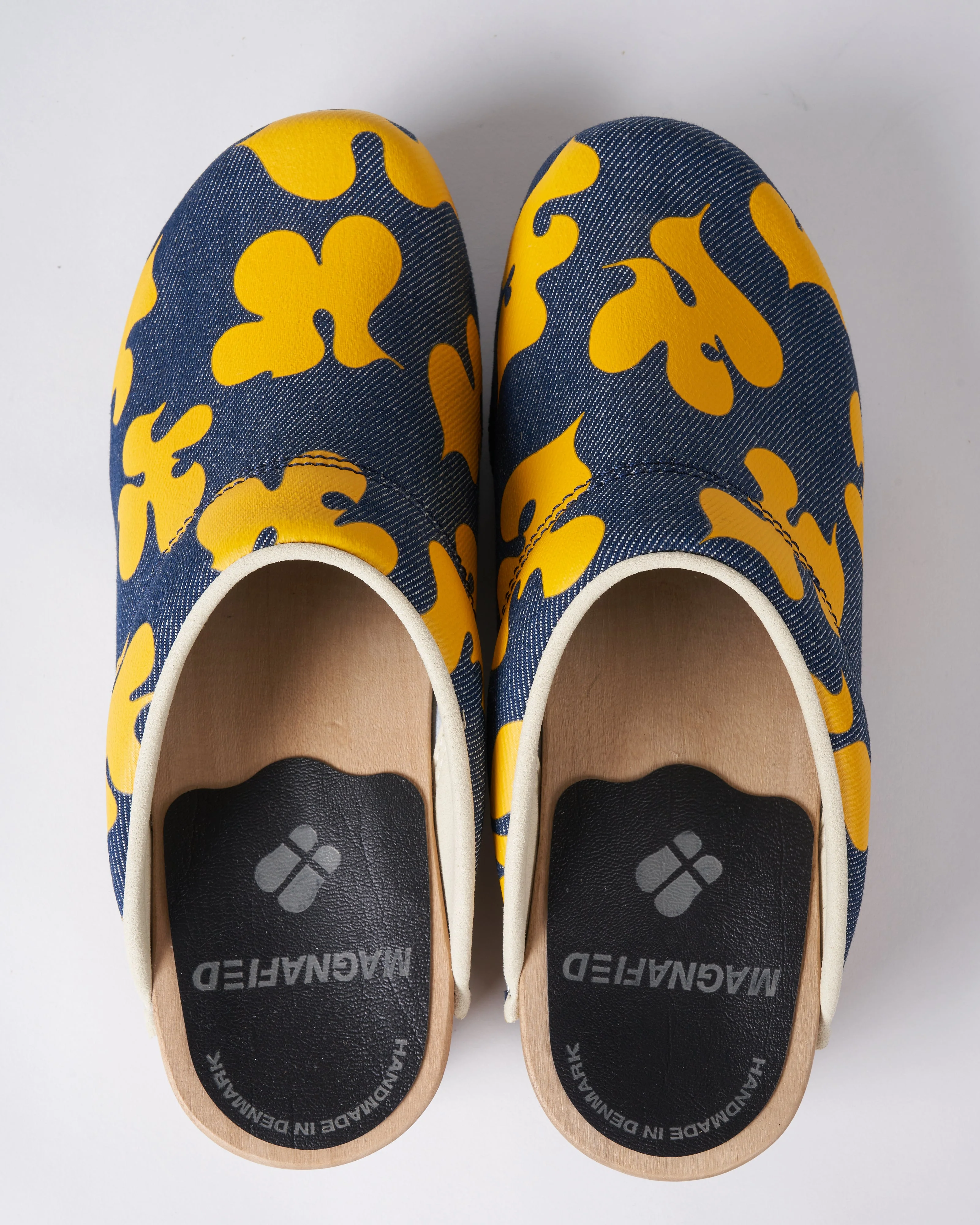 embla clog - yellow/denim - Image 3