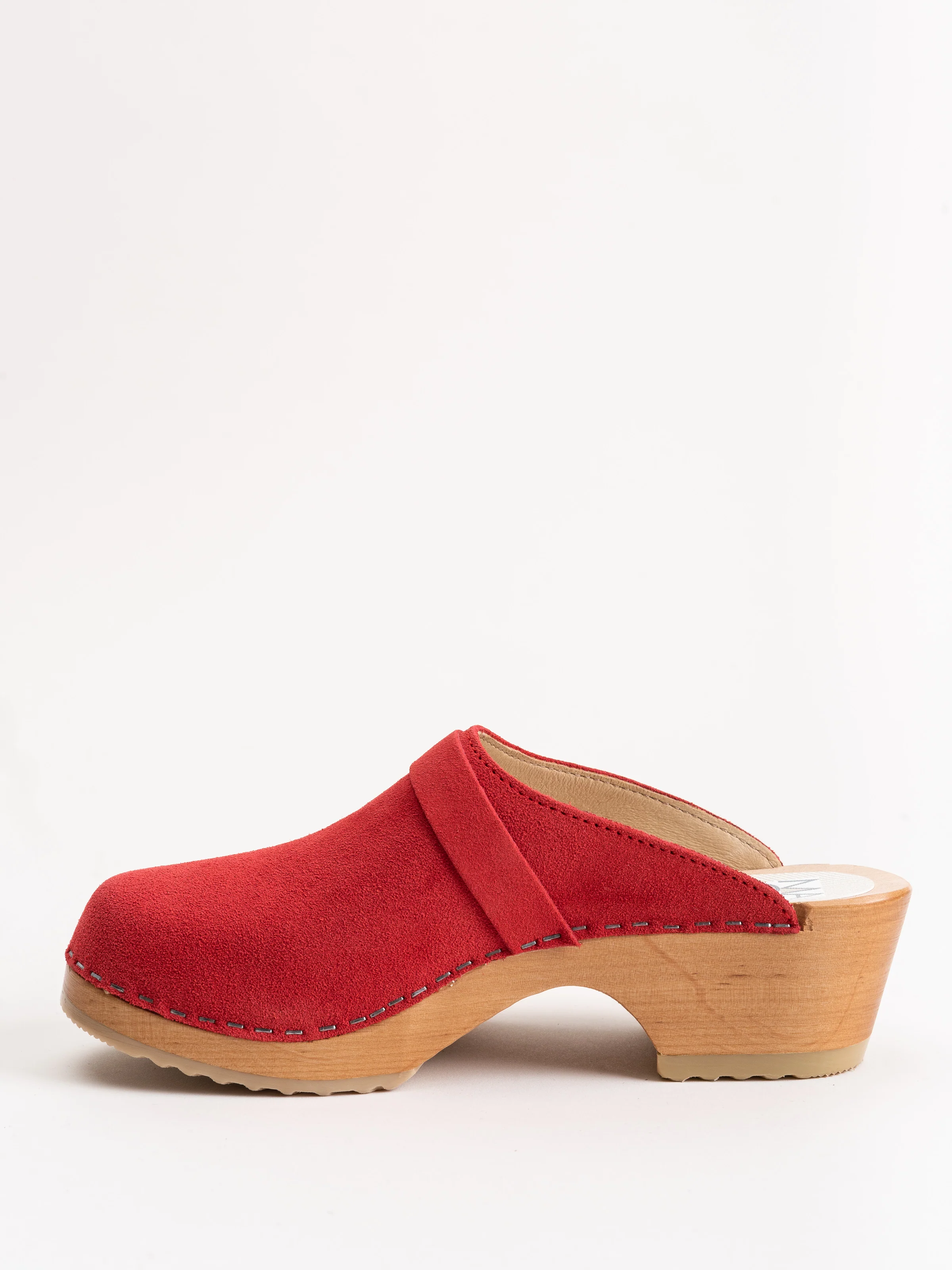 berkeley clog - suede red - Image 2
