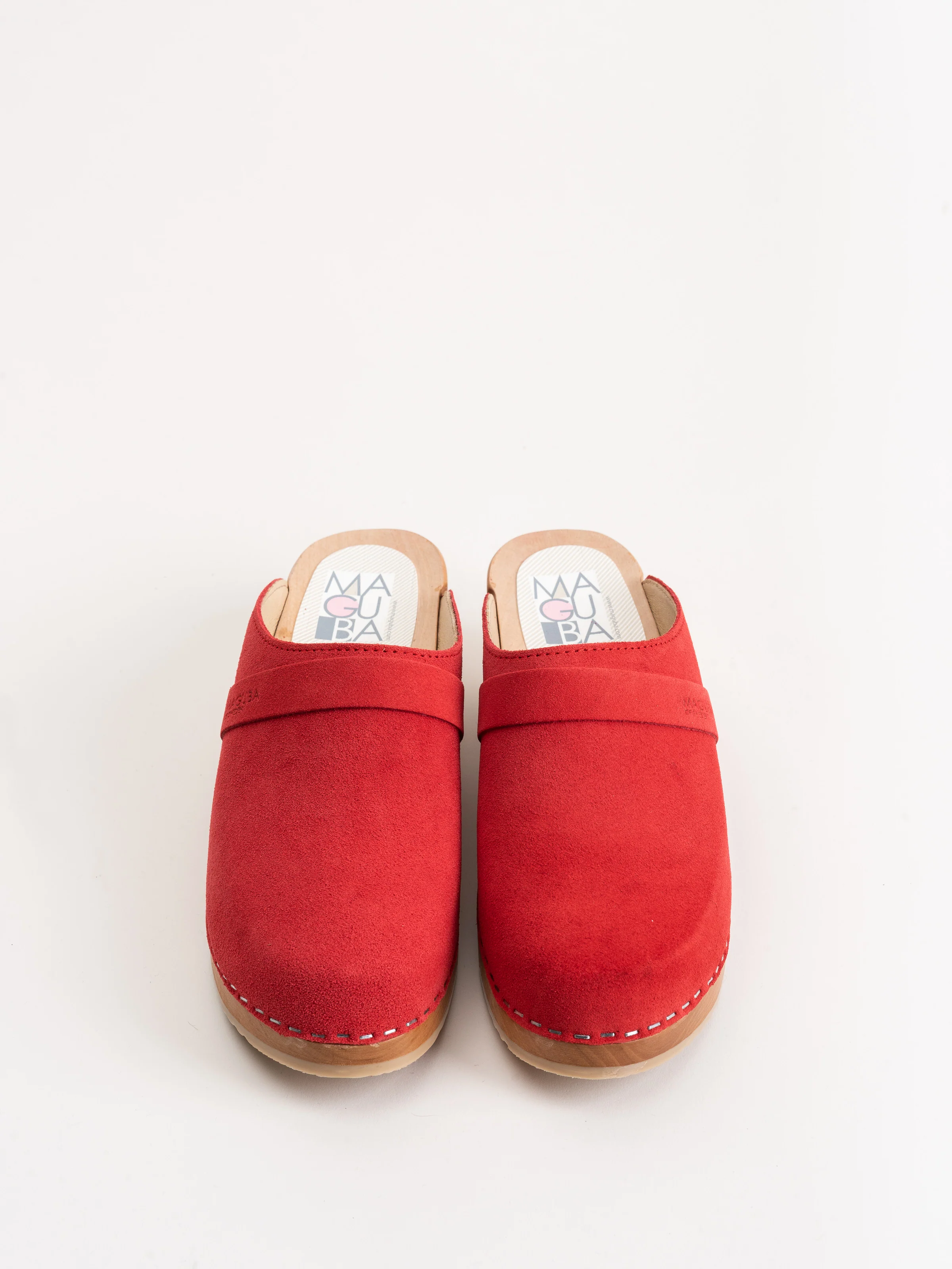 berkeley clog - suede red - Image 4