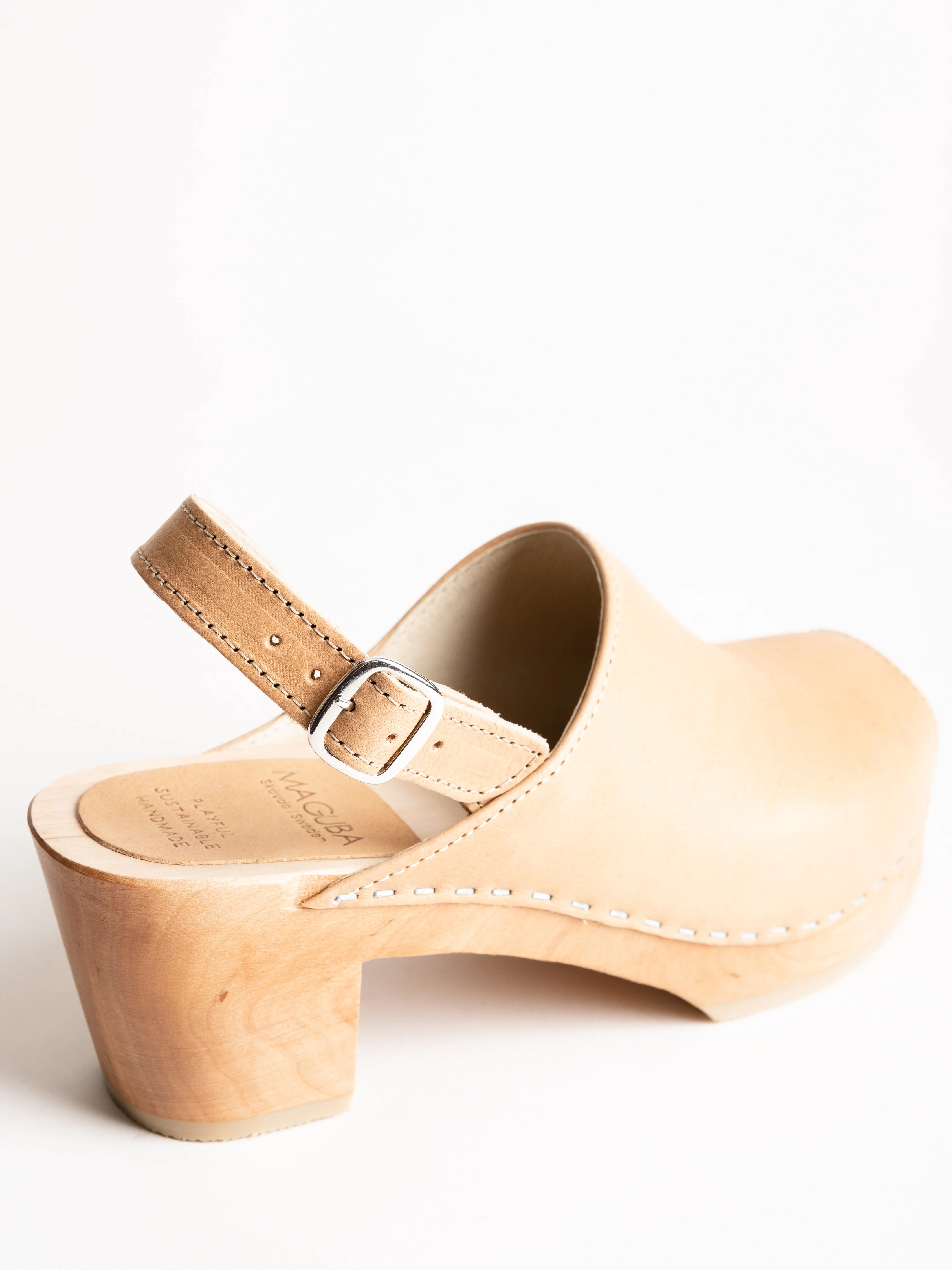 malaga clog - natural - Image 3