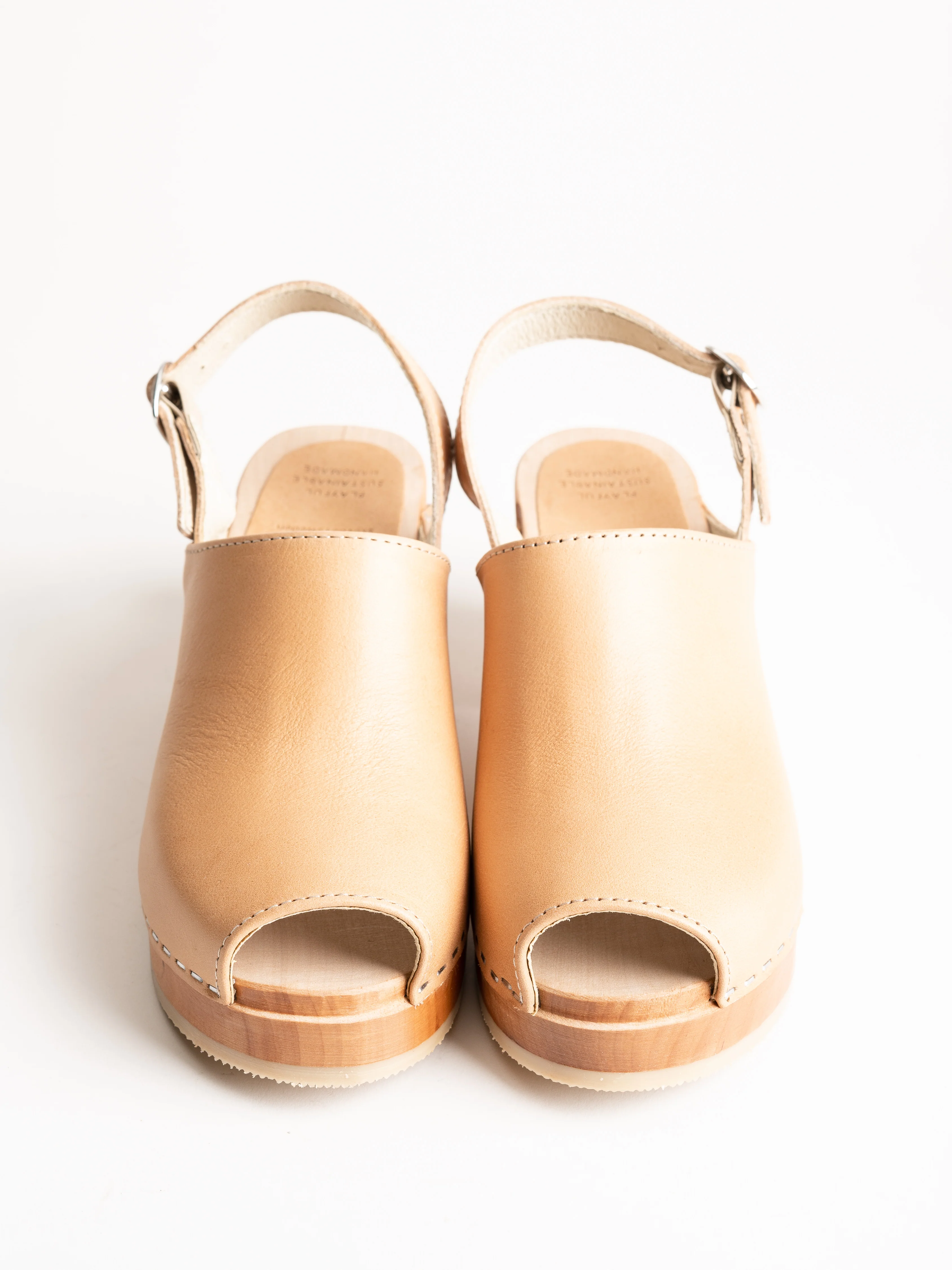 malaga clog - natural - Image 4