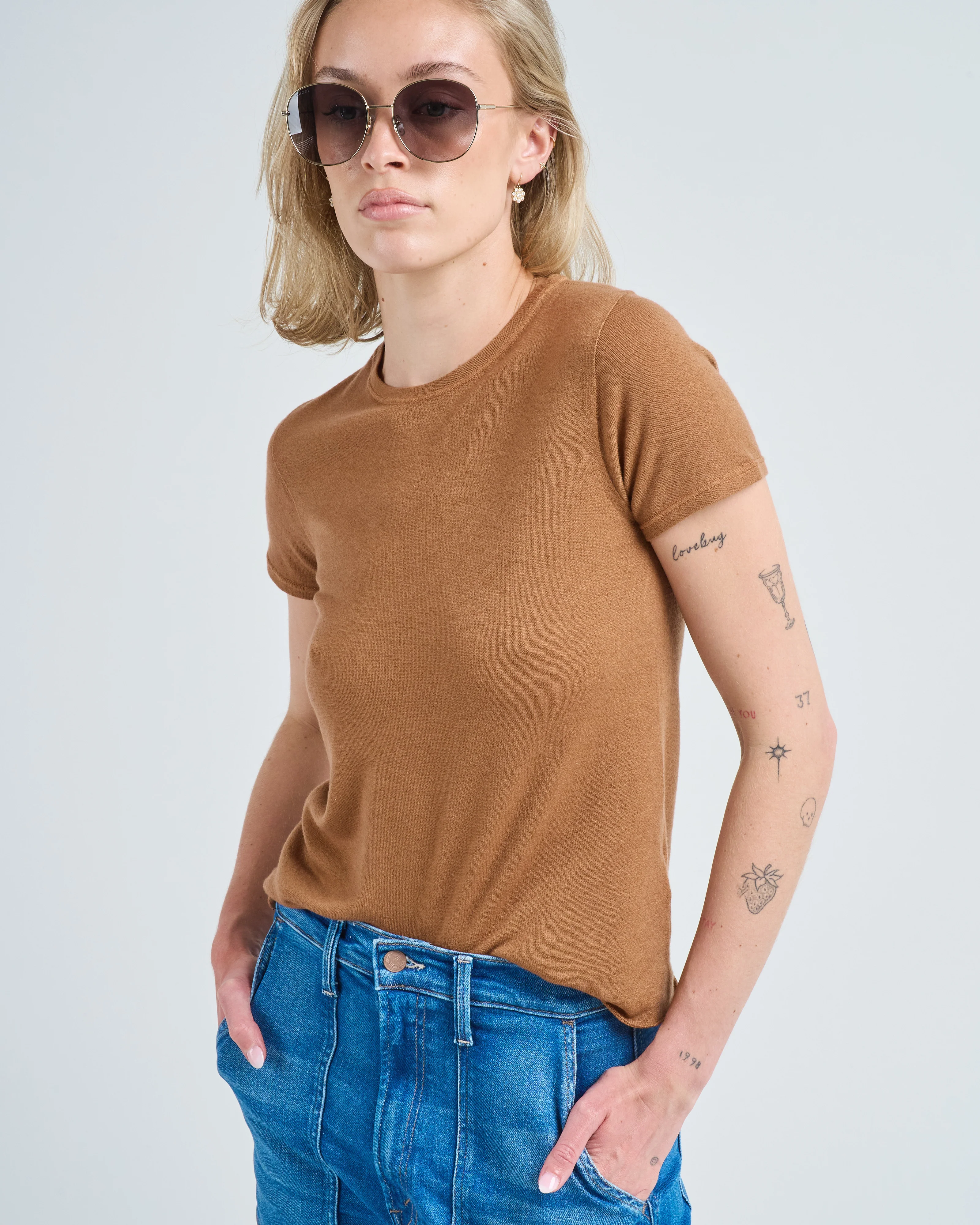 cashmere s/s crewneck - Image 5