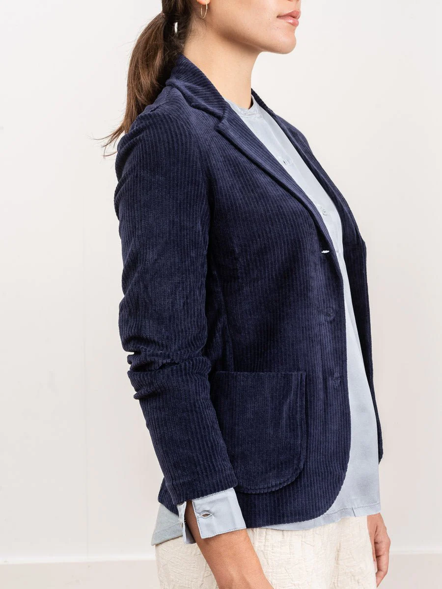 three button blazer - marine - Image 5