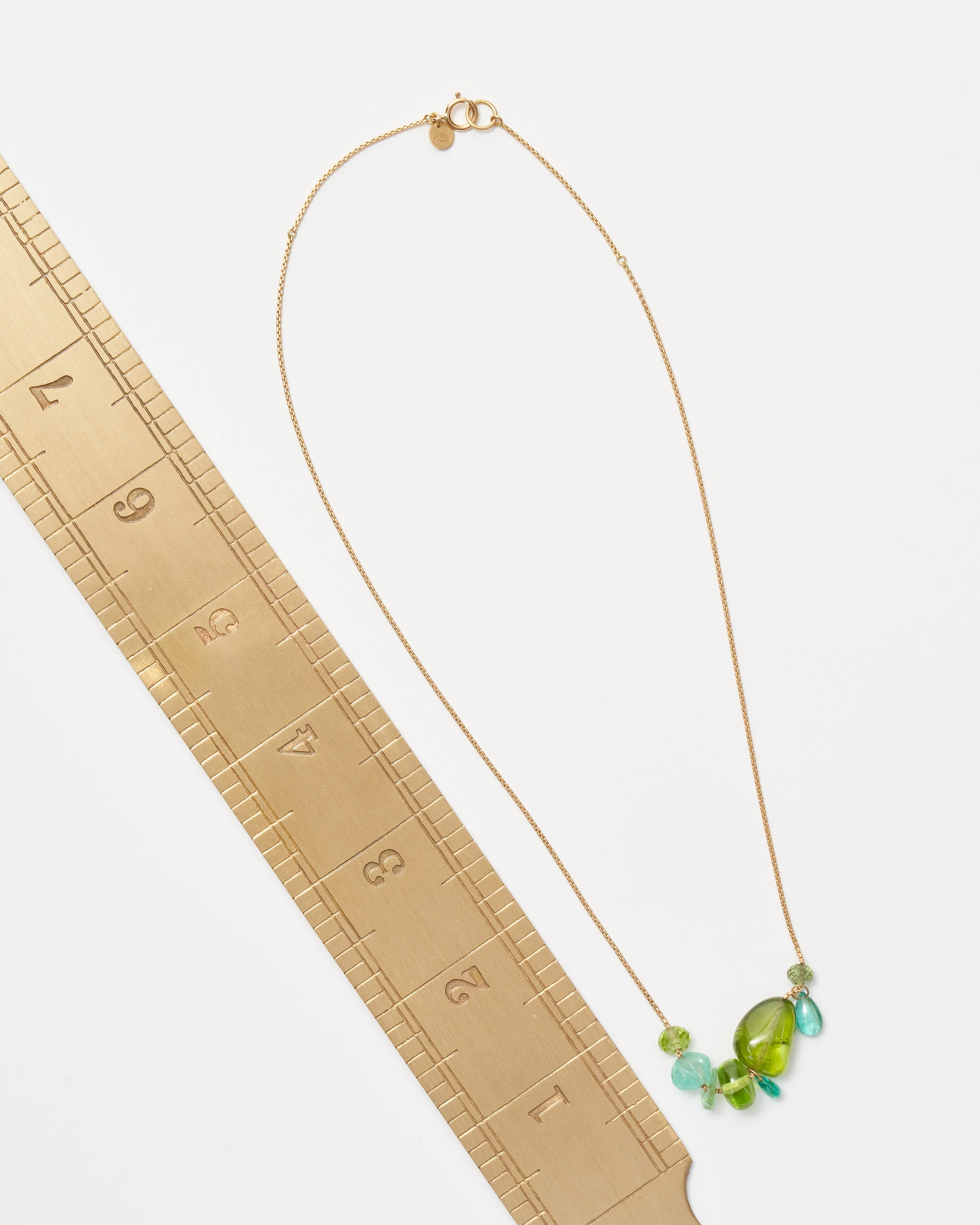 collage multi-stone necklace - Image 5