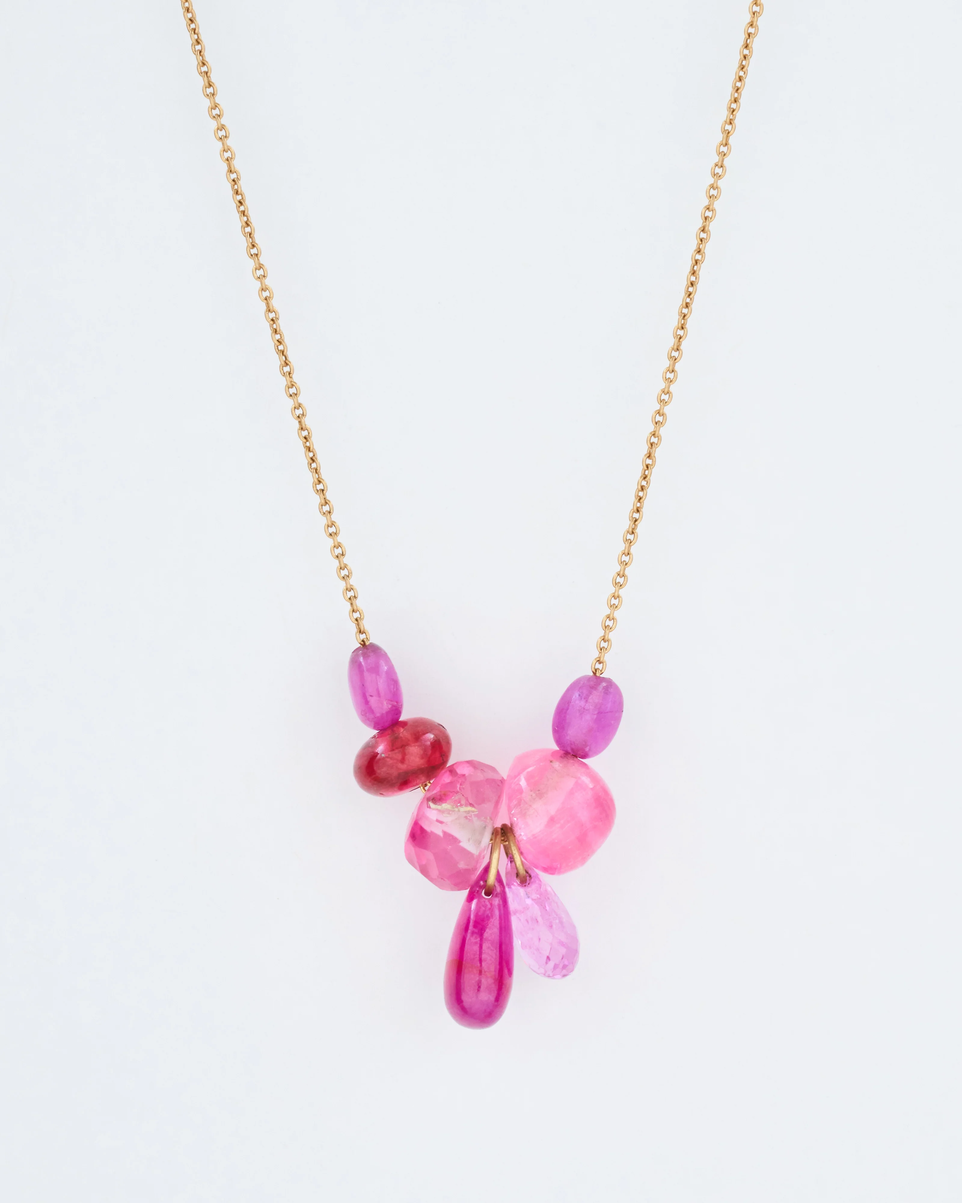 collage multi-stone necklace - Image 2