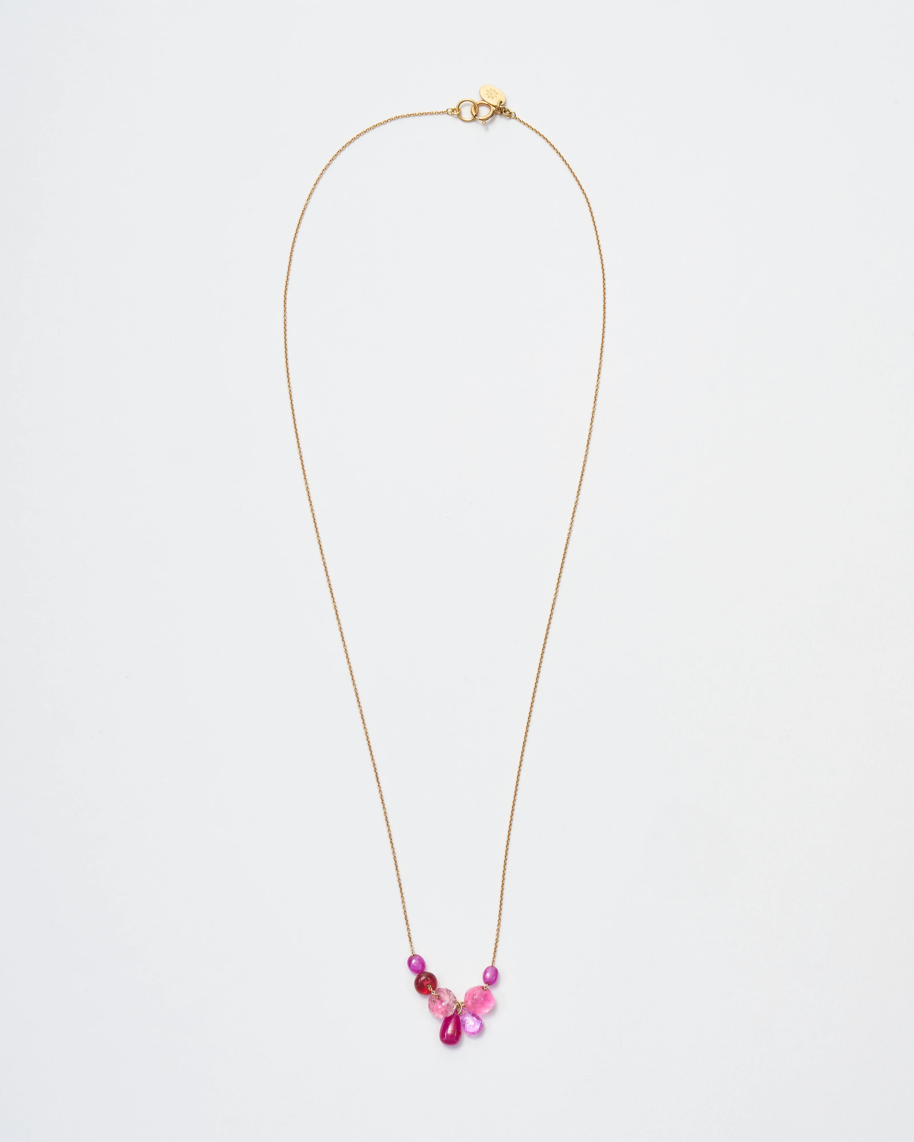 collage multi-stone necklace - Image 3