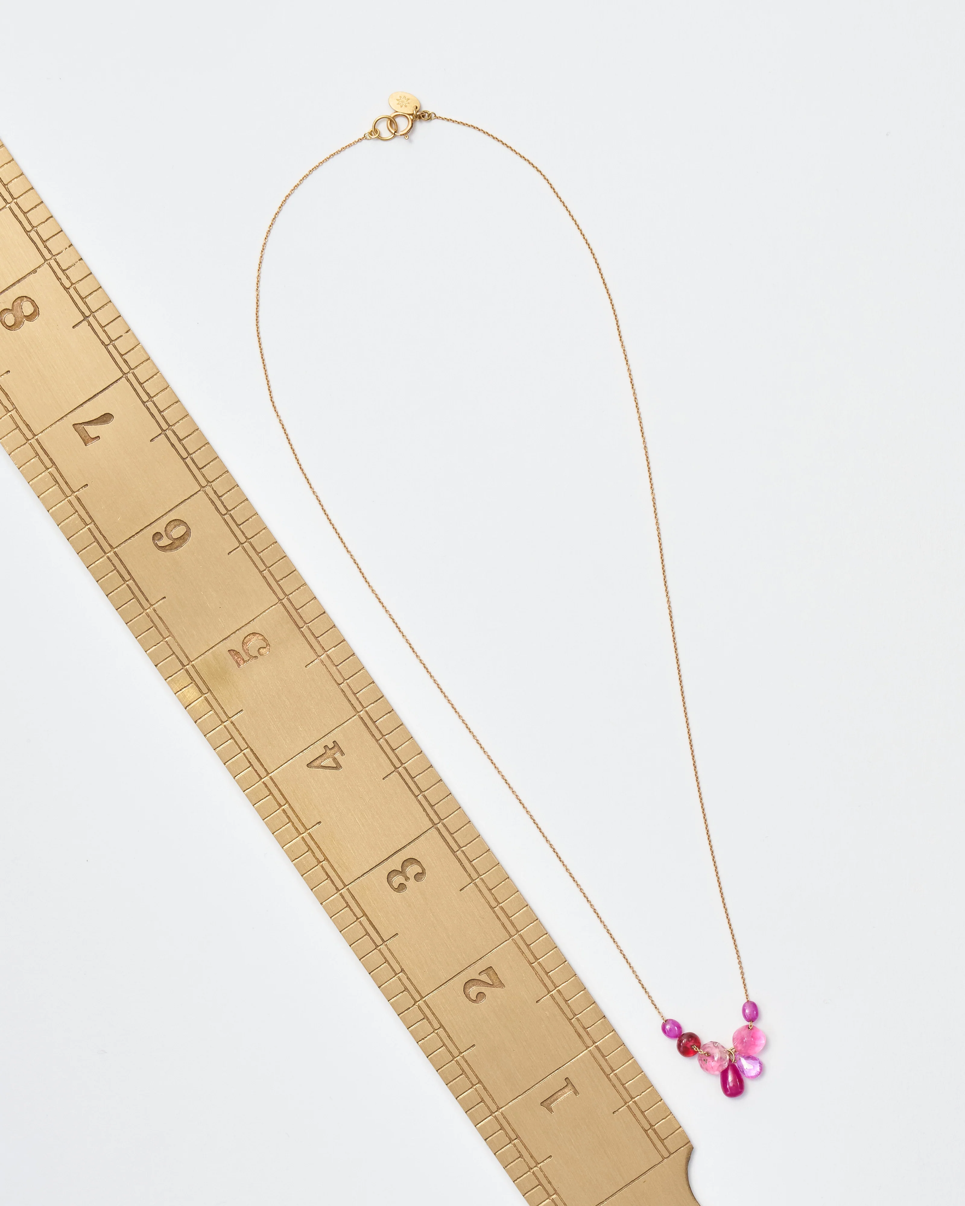 collage multi-stone necklace - Image 6