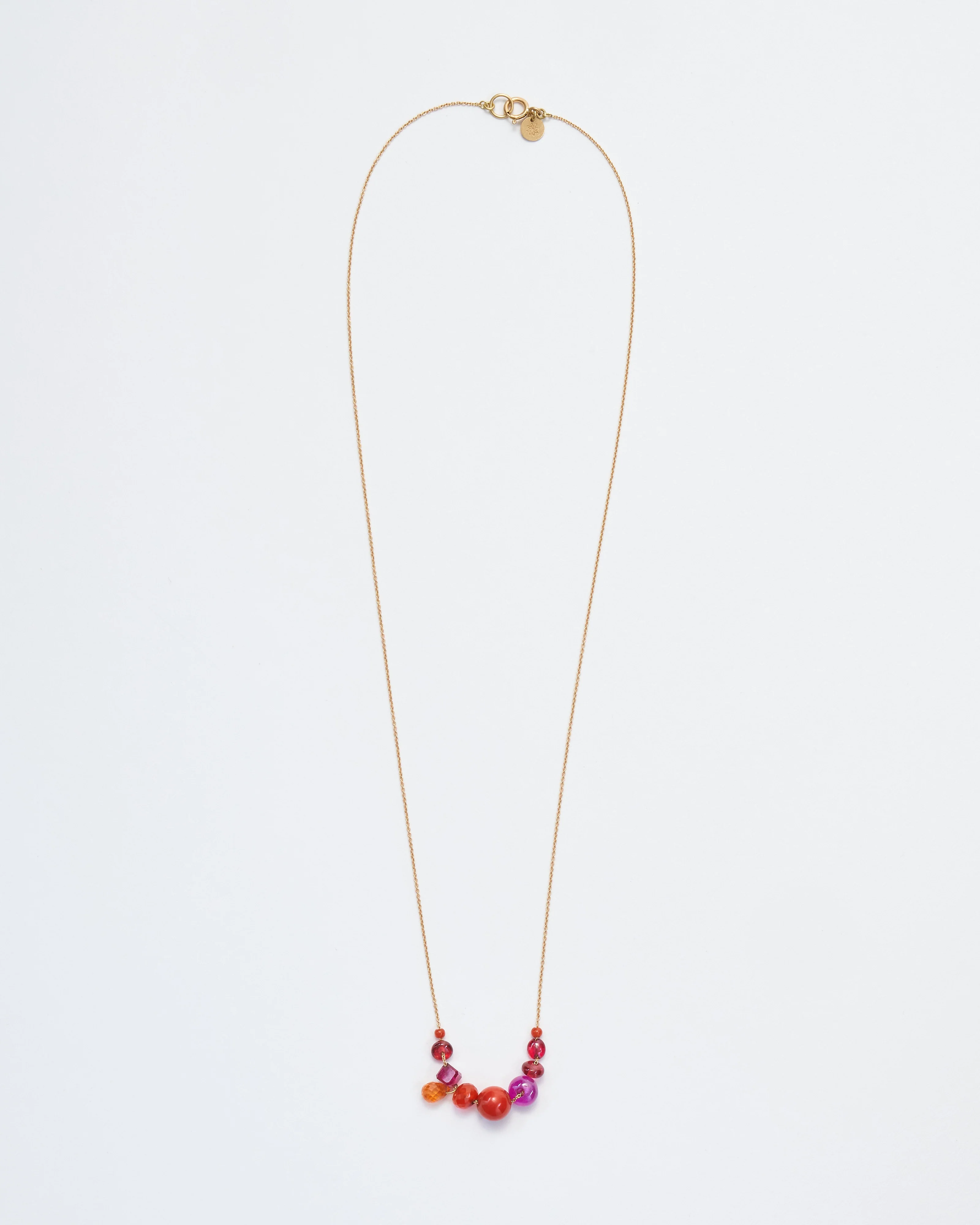 collage multi-stone necklace - Image 3