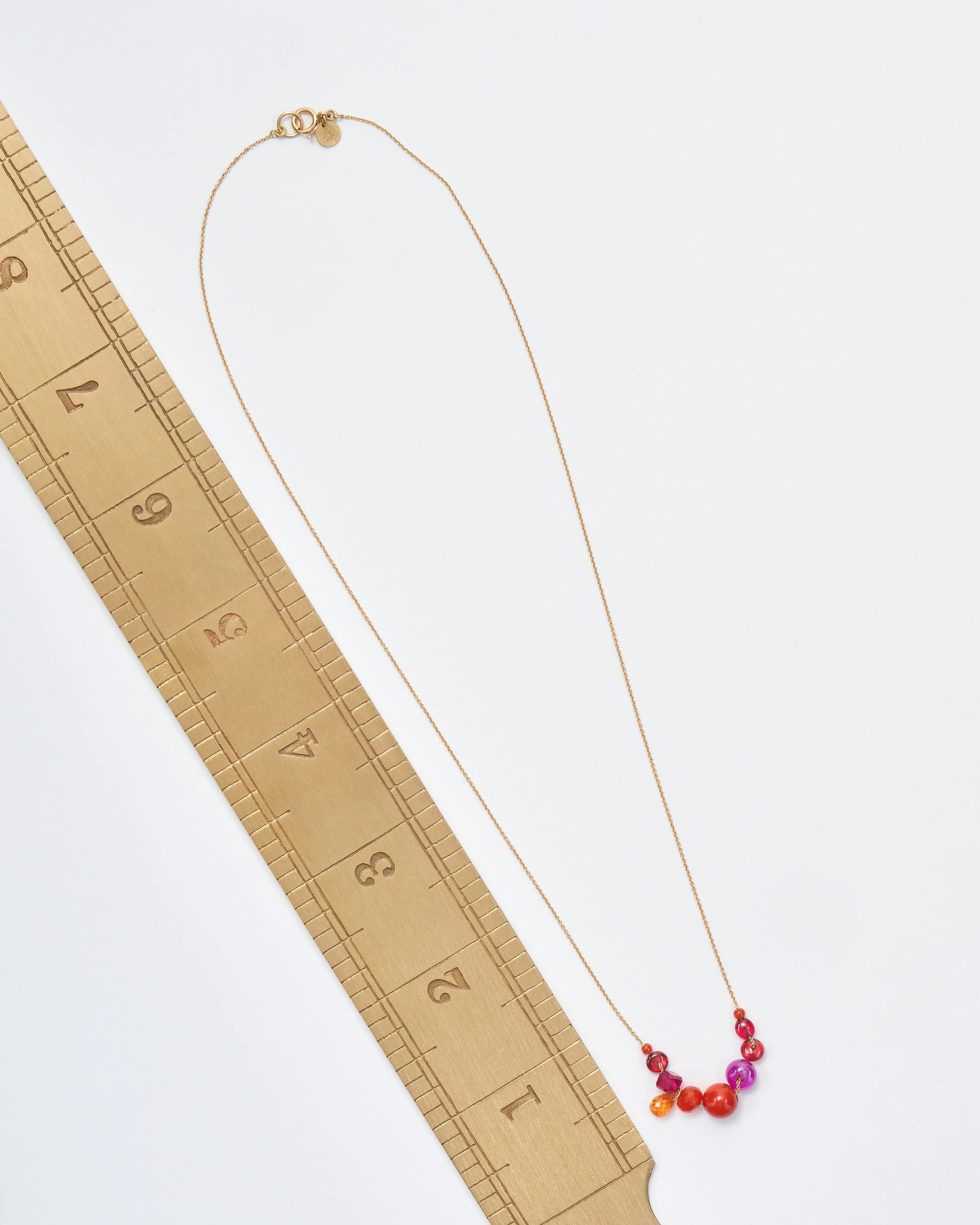 collage multi-stone necklace - Image 6
