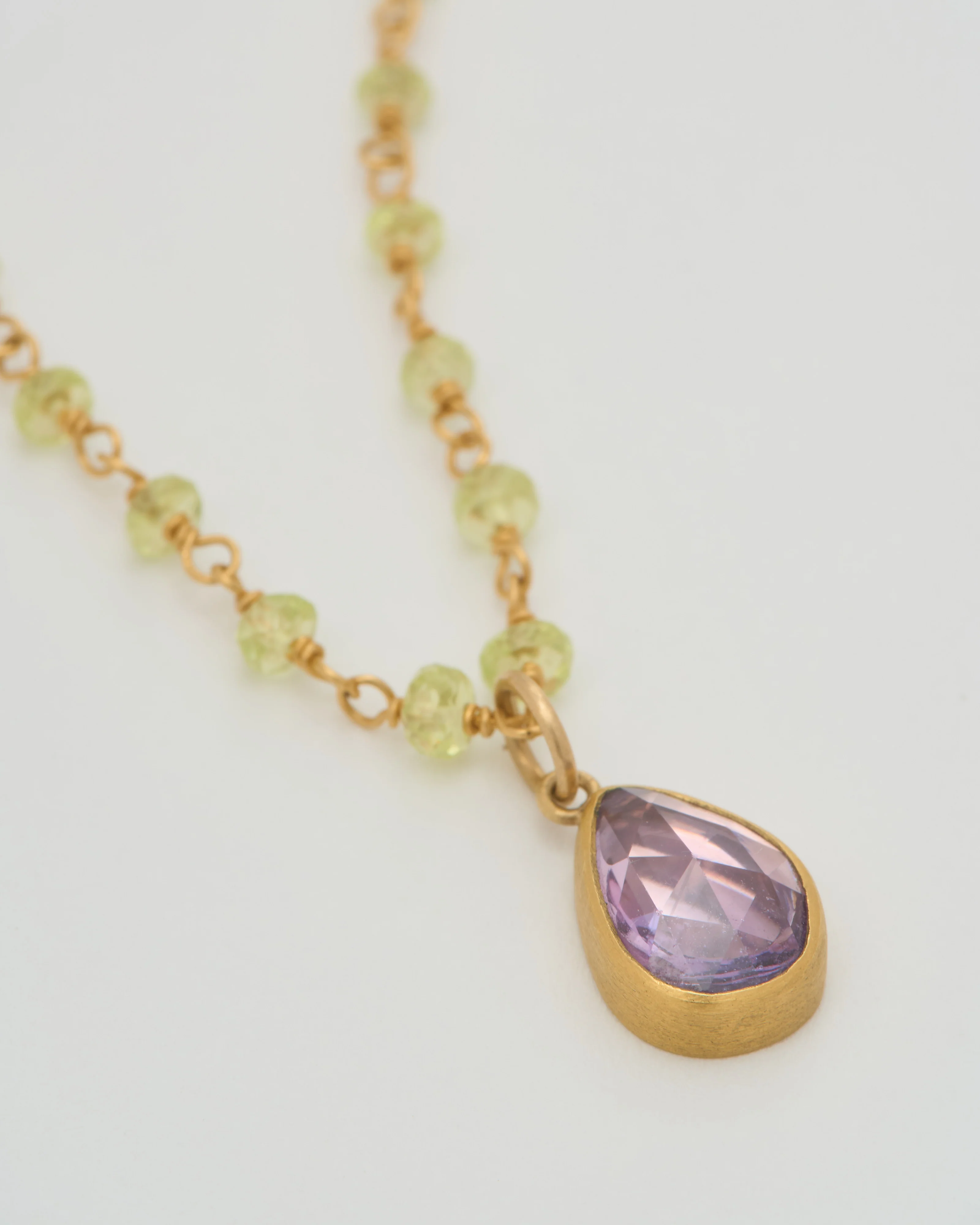 spun sugar pendant necklace - Image 4