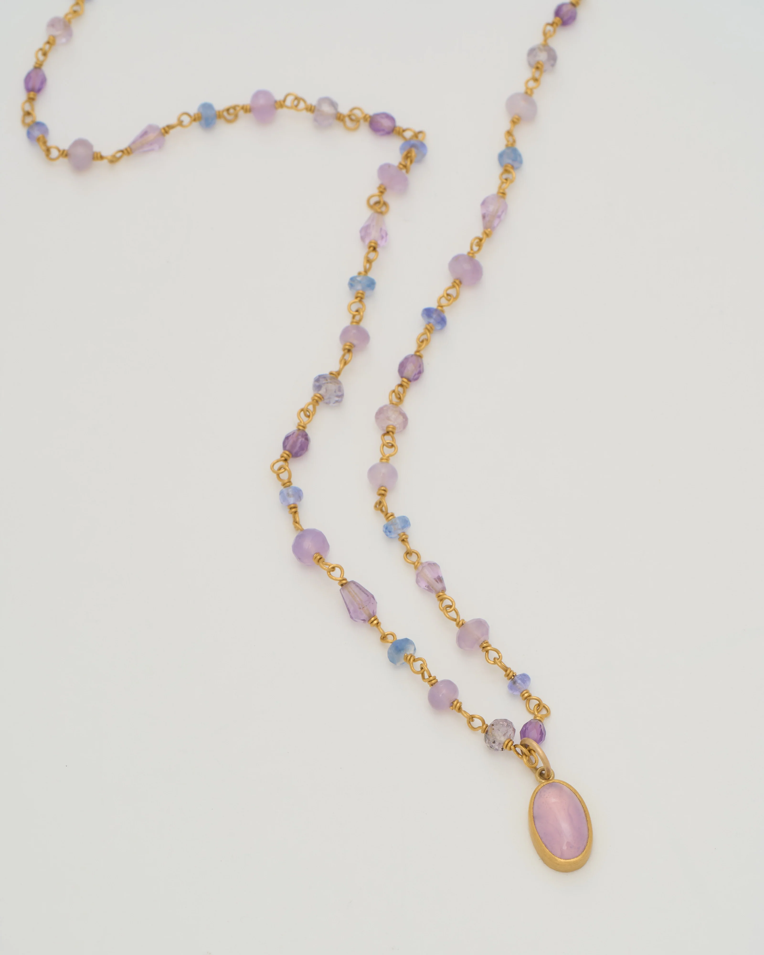 spun sugar pendant necklace - Image 4