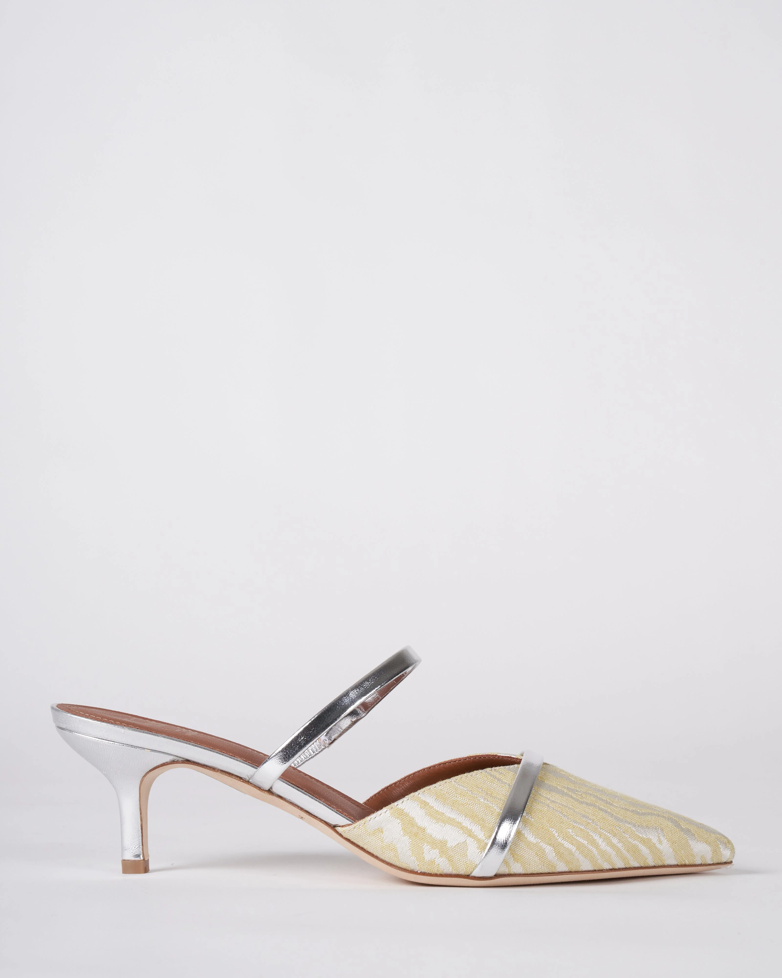 frankie heel - pale yellow/silver - Image 2