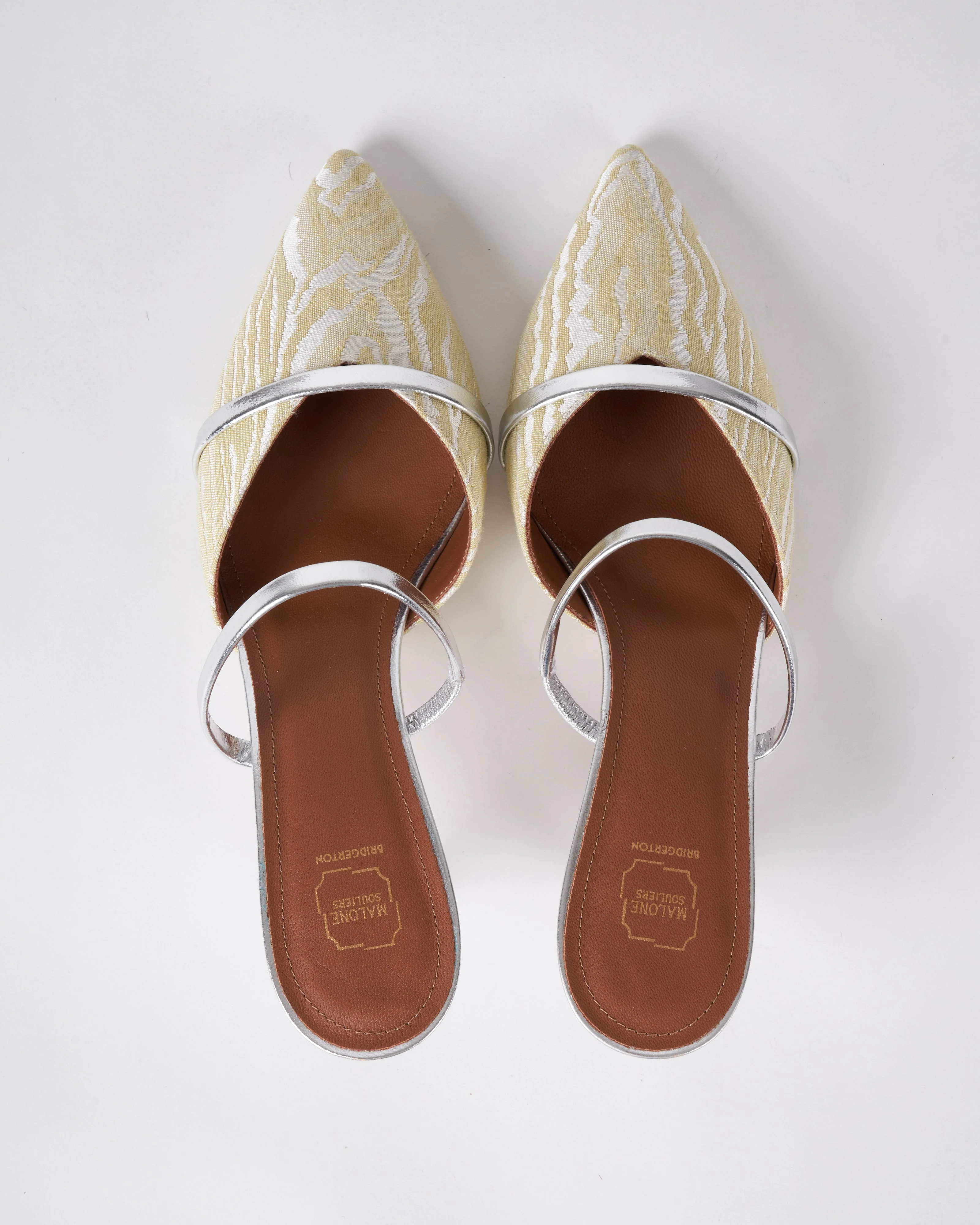 frankie heel - pale yellow/silver - Image 3