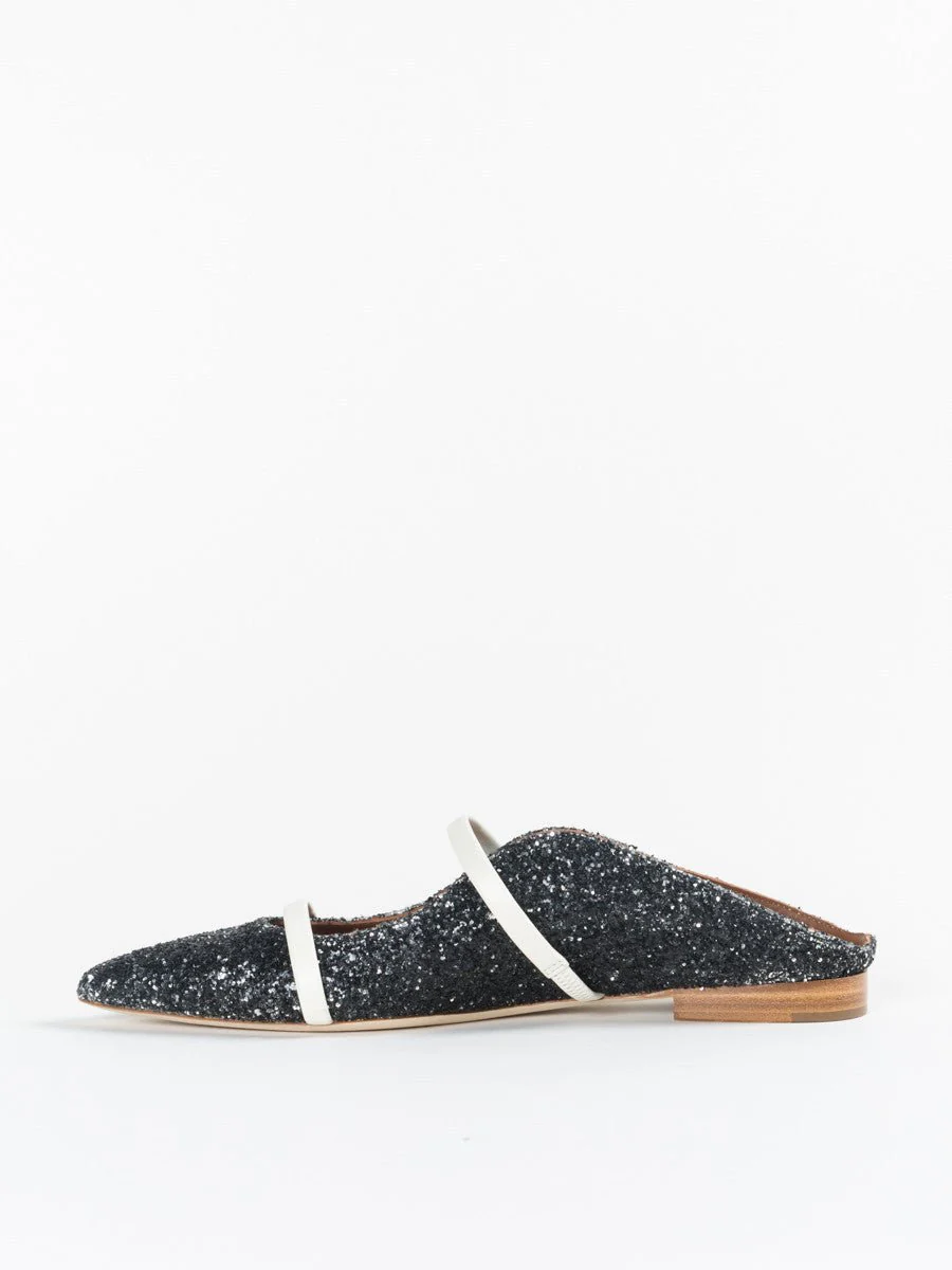 maureen flat - black glitter - Image 2
