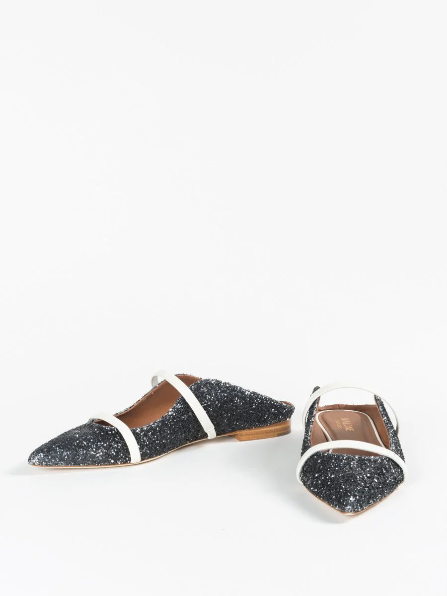 maureen flat - black glitter - Image 6