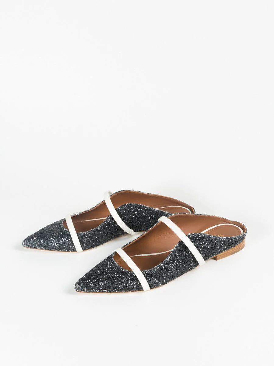 maureen flat - black glitter - Image 7