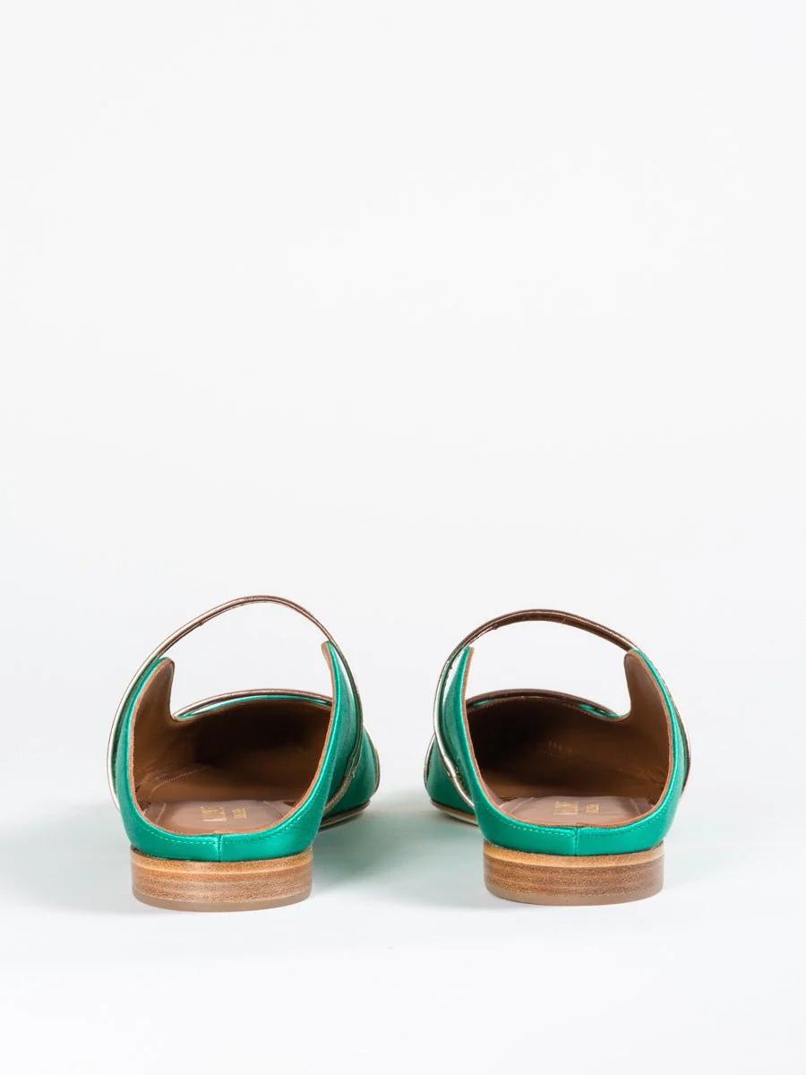 maureen flat - emerald/rose gold - Image 4