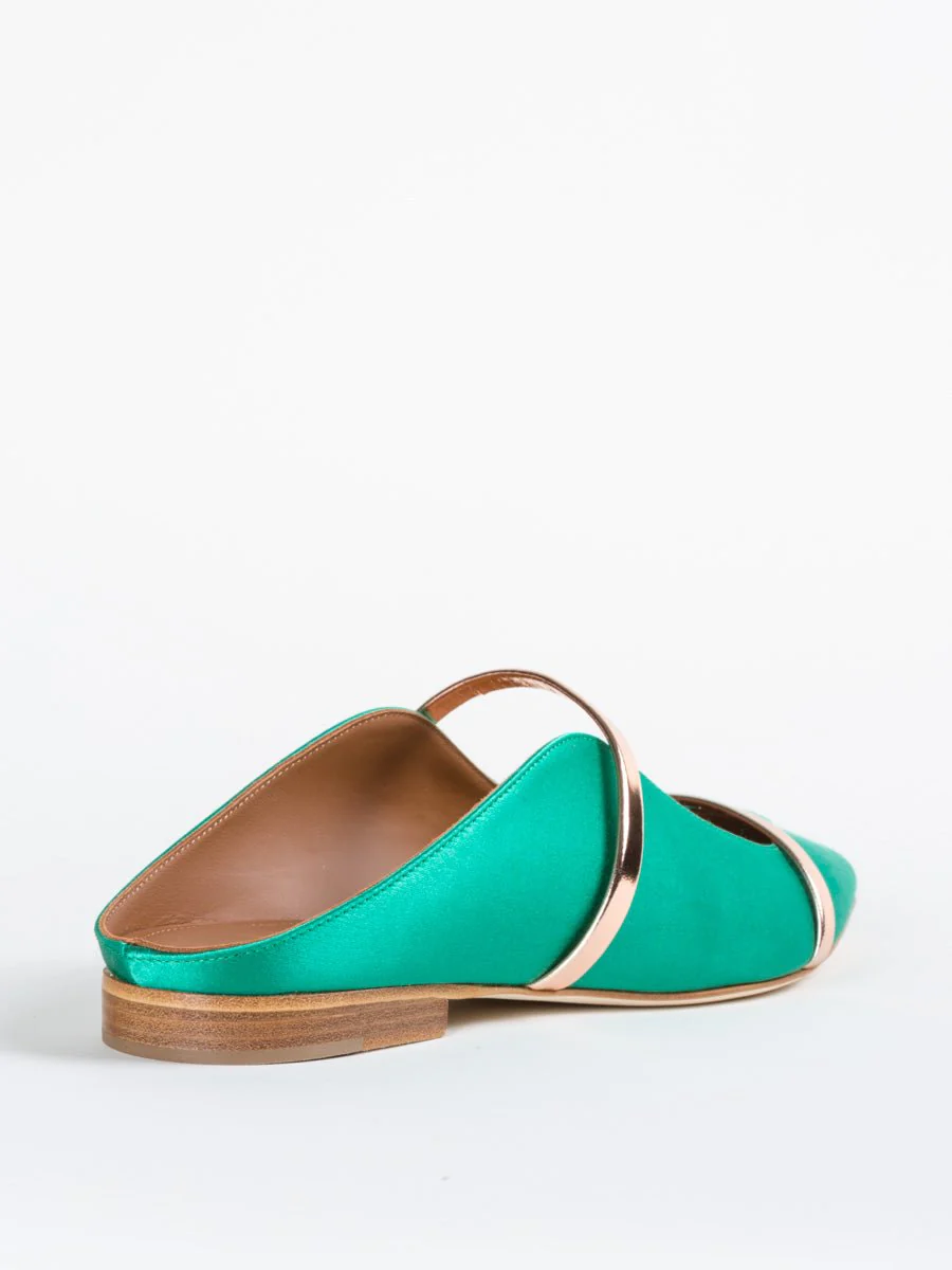 maureen flat - emerald/rose gold - Image 5