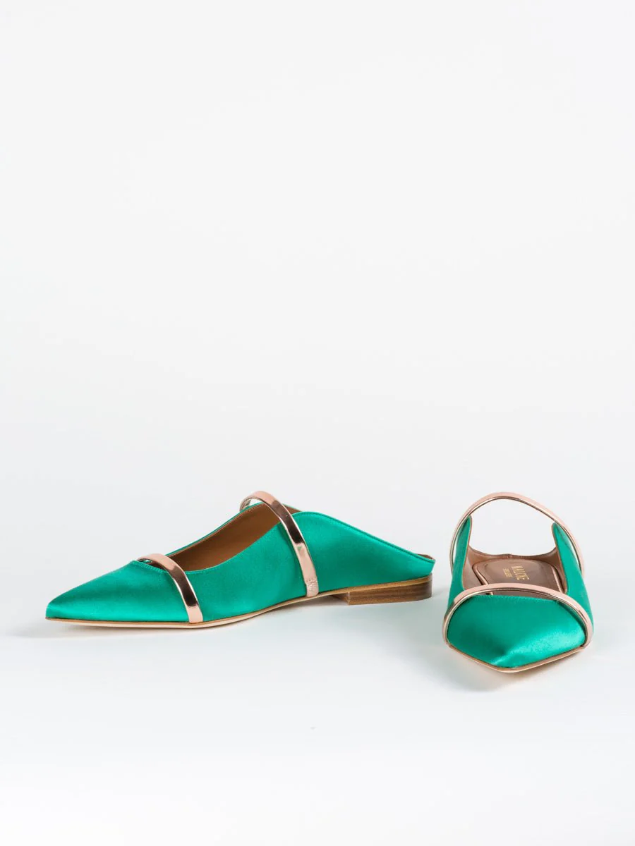 maureen flat - emerald/rose gold - Image 6