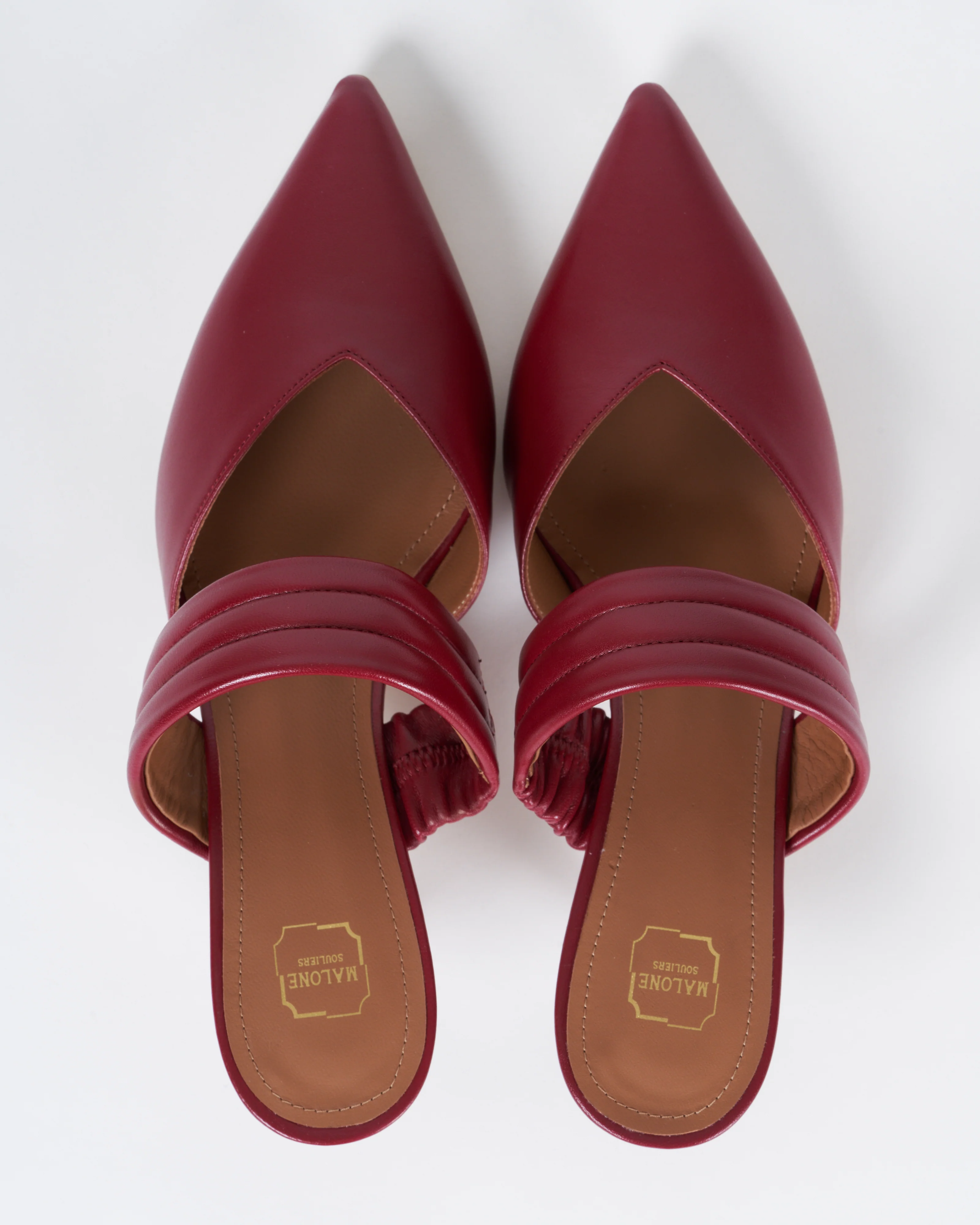 mia heel - maroon - Image 3