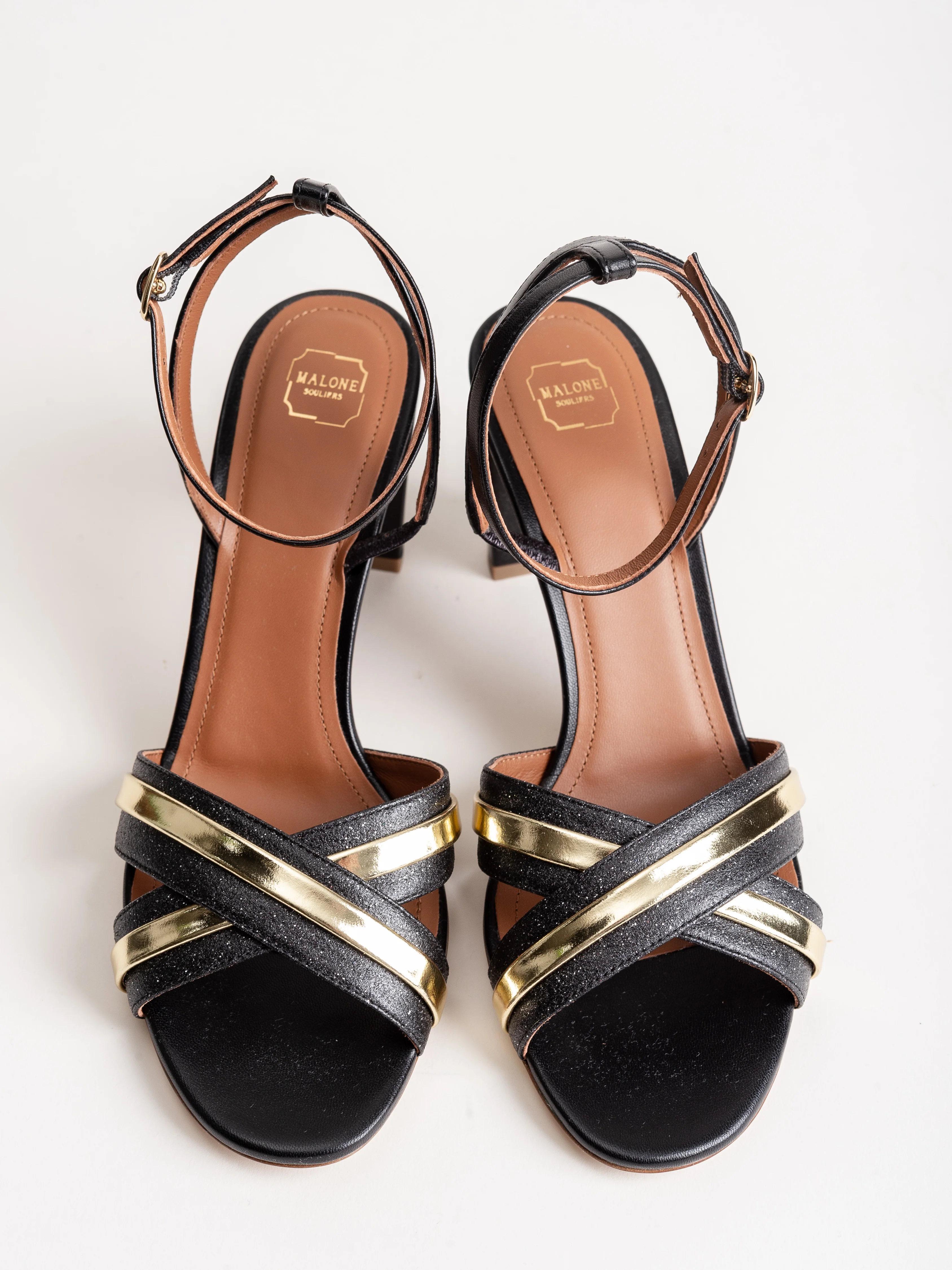 mirella heel - black/gold/black - Image 6