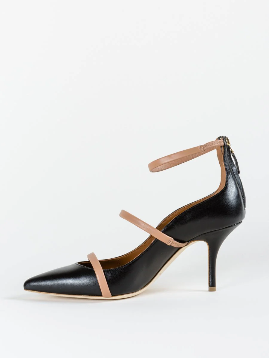 robyn heel - black/nude - Image 2