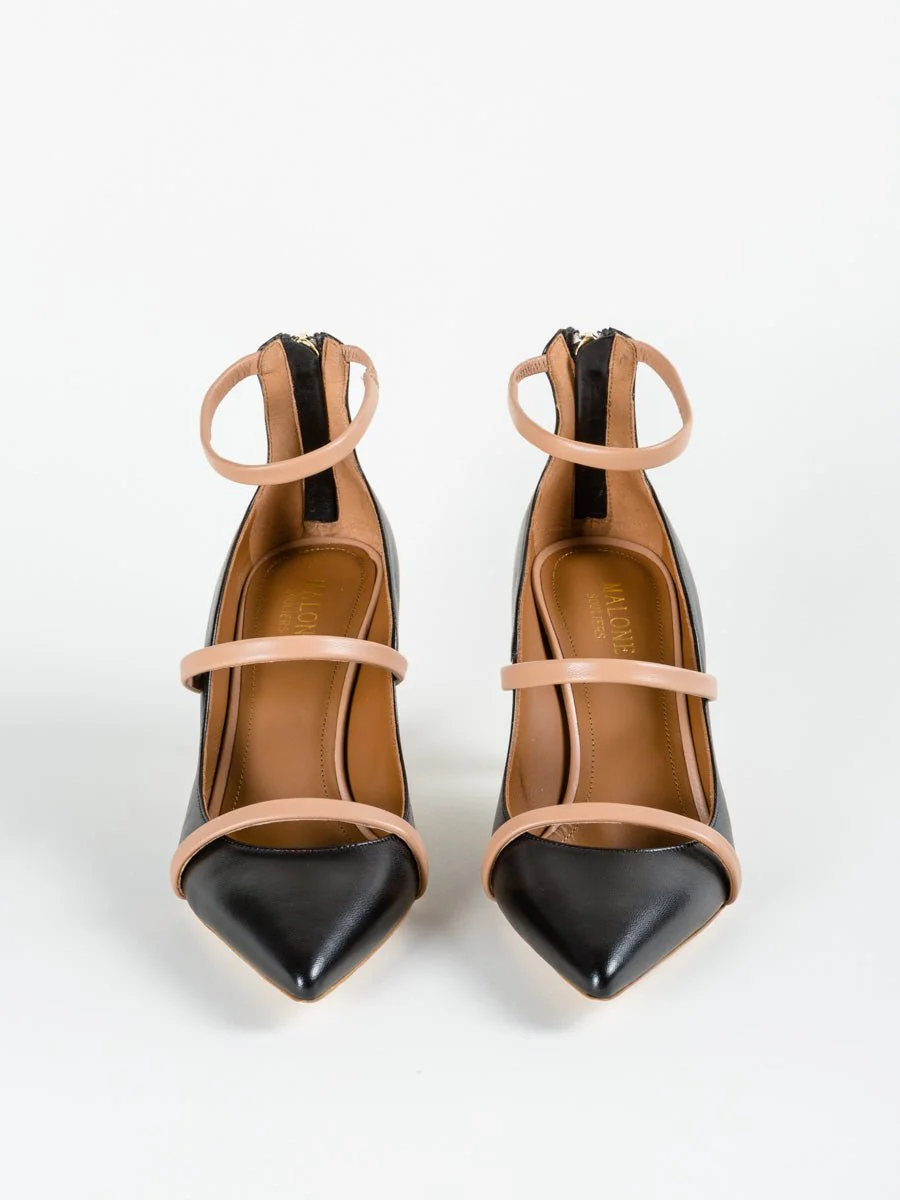 robyn heel - black/nude - Image 3