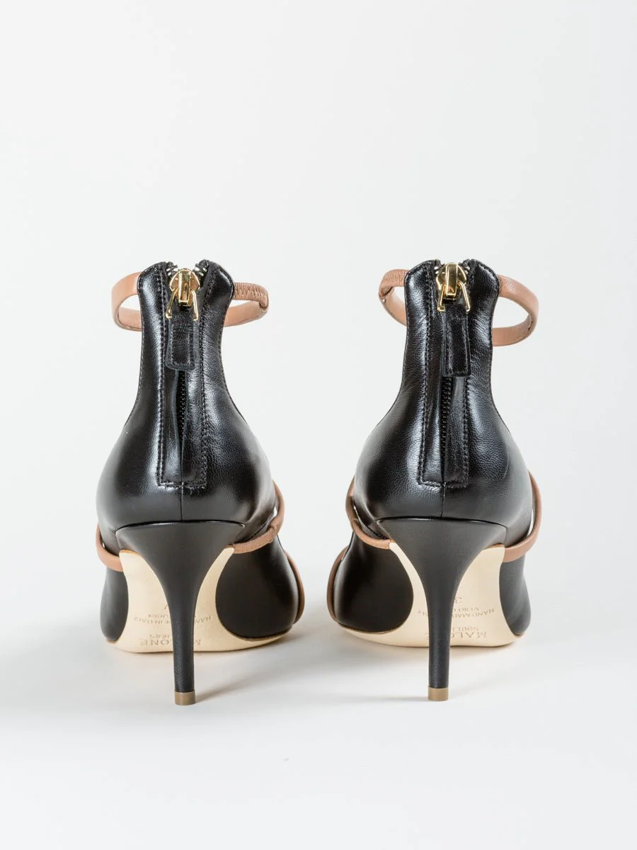 robyn heel - black/nude - Image 4
