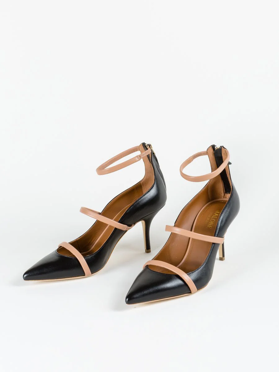 robyn heel - black/nude - Image 6