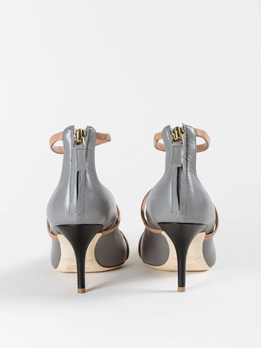 robyn heel - dark grey/nude - Image 4