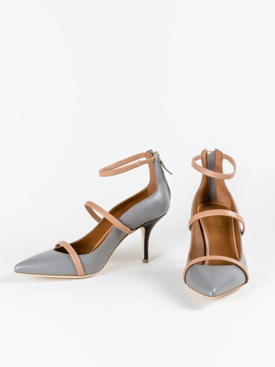 robyn heel - dark grey/nude - Image 6